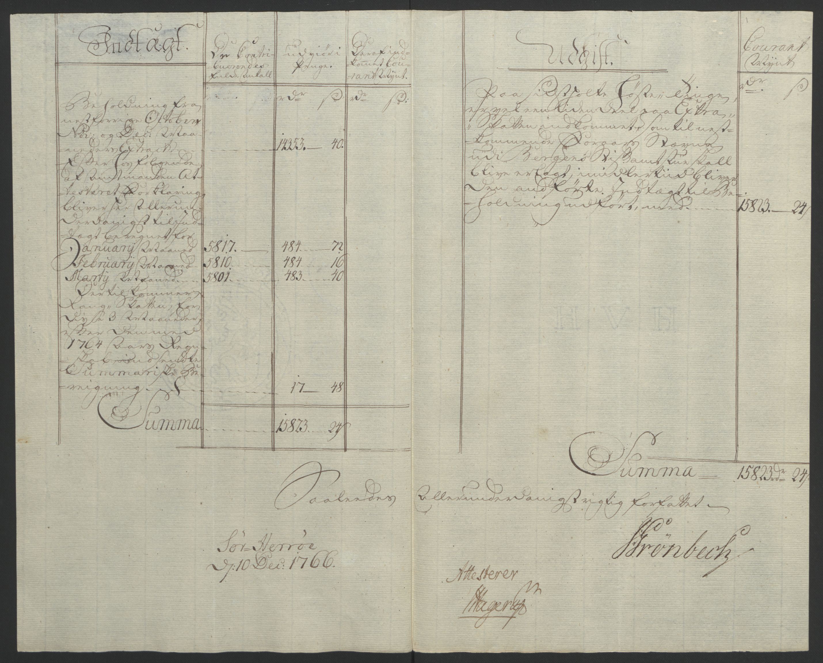 Rentekammeret inntil 1814, Reviderte regnskaper, Fogderegnskap, RA/EA-4092/R65/L4573: Ekstraskatten Helgeland, 1762-1772, s. 96