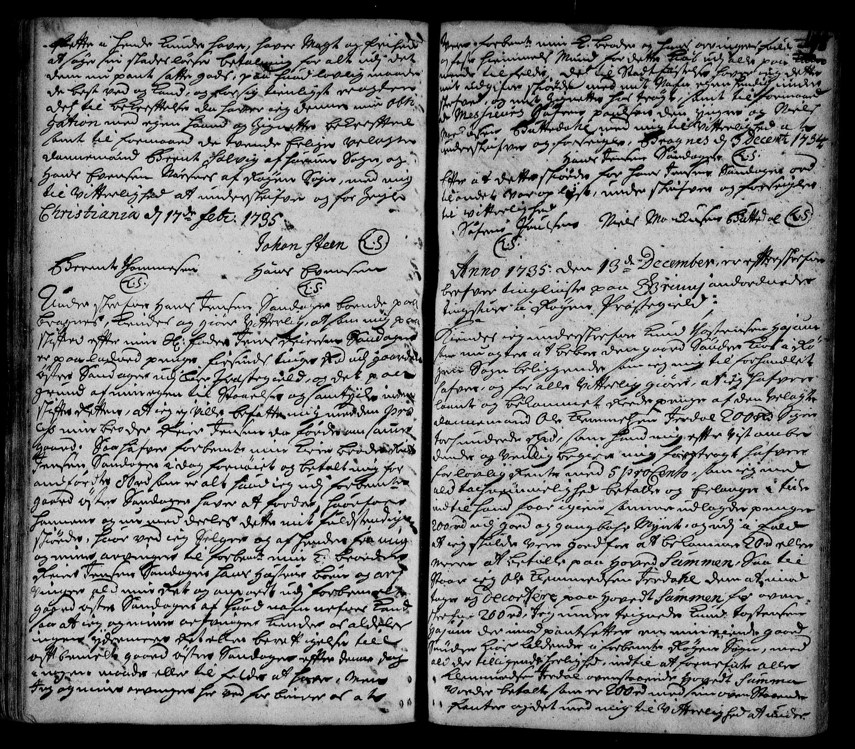 Lier, Røyken og Hurum sorenskriveri, AV/SAKO-A-89/G/Ga/Gaa/L0002: Pantebok nr. II, 1725-1755, s. 195