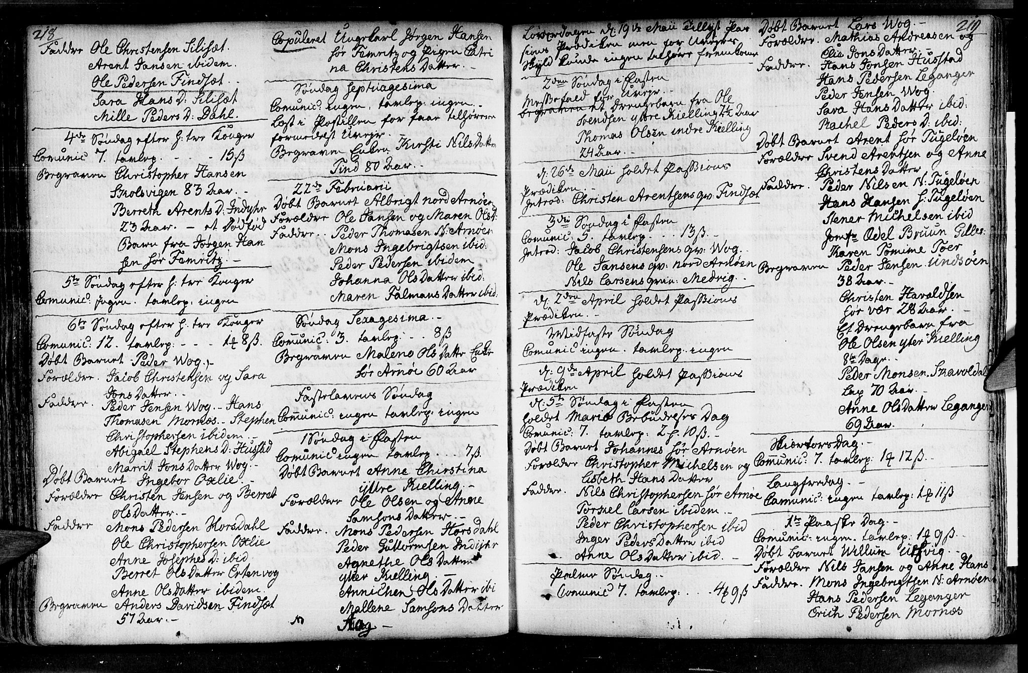 Ministerialprotokoller, klokkerbøker og fødselsregistre - Nordland, AV/SAT-A-1459/805/L0094: Ministerialbok nr. 805A01, 1773-1804, s. 218-219