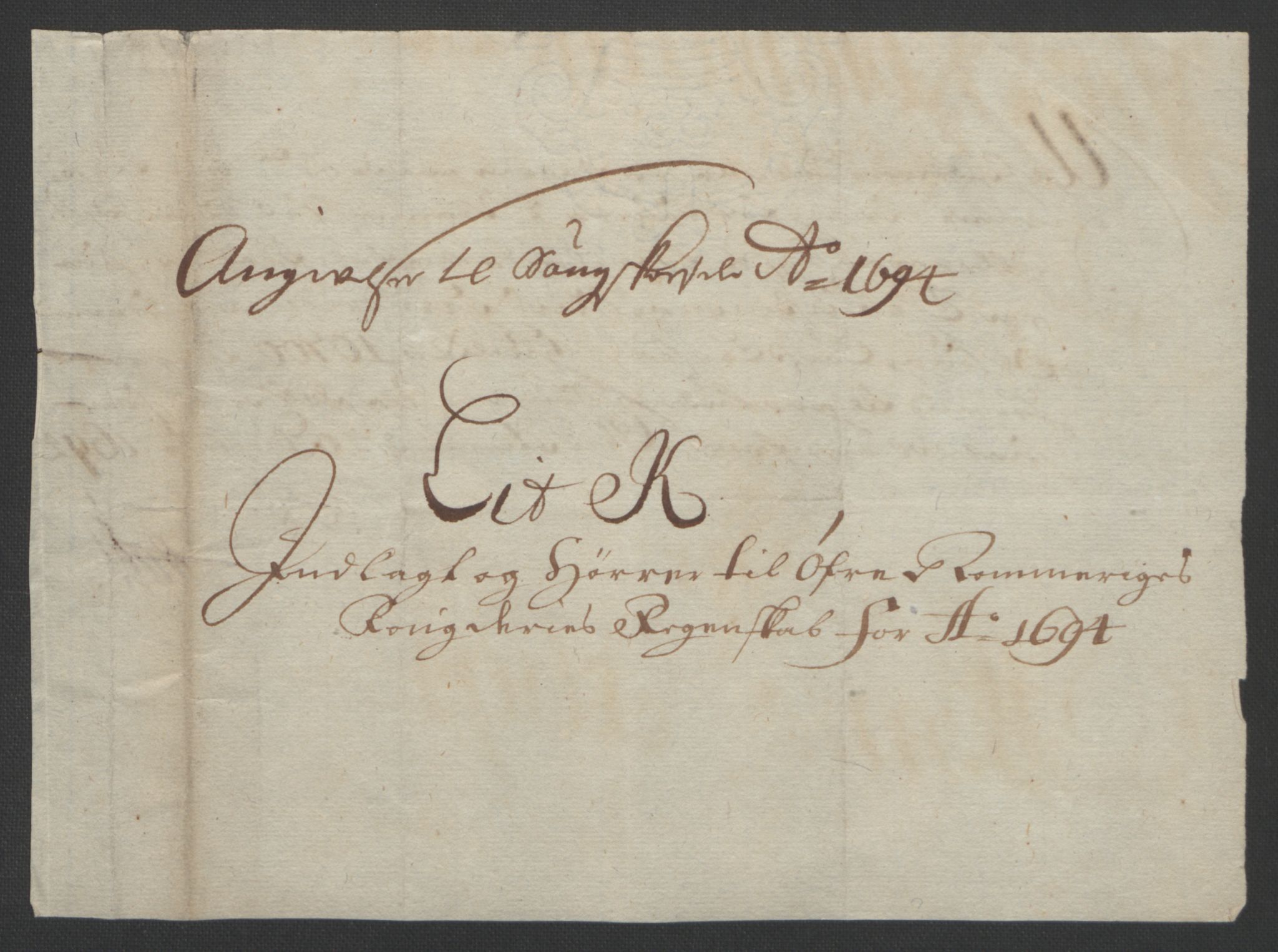 Rentekammeret inntil 1814, Reviderte regnskaper, Fogderegnskap, RA/EA-4092/R12/L0706: Fogderegnskap Øvre Romerike, 1694, s. 251