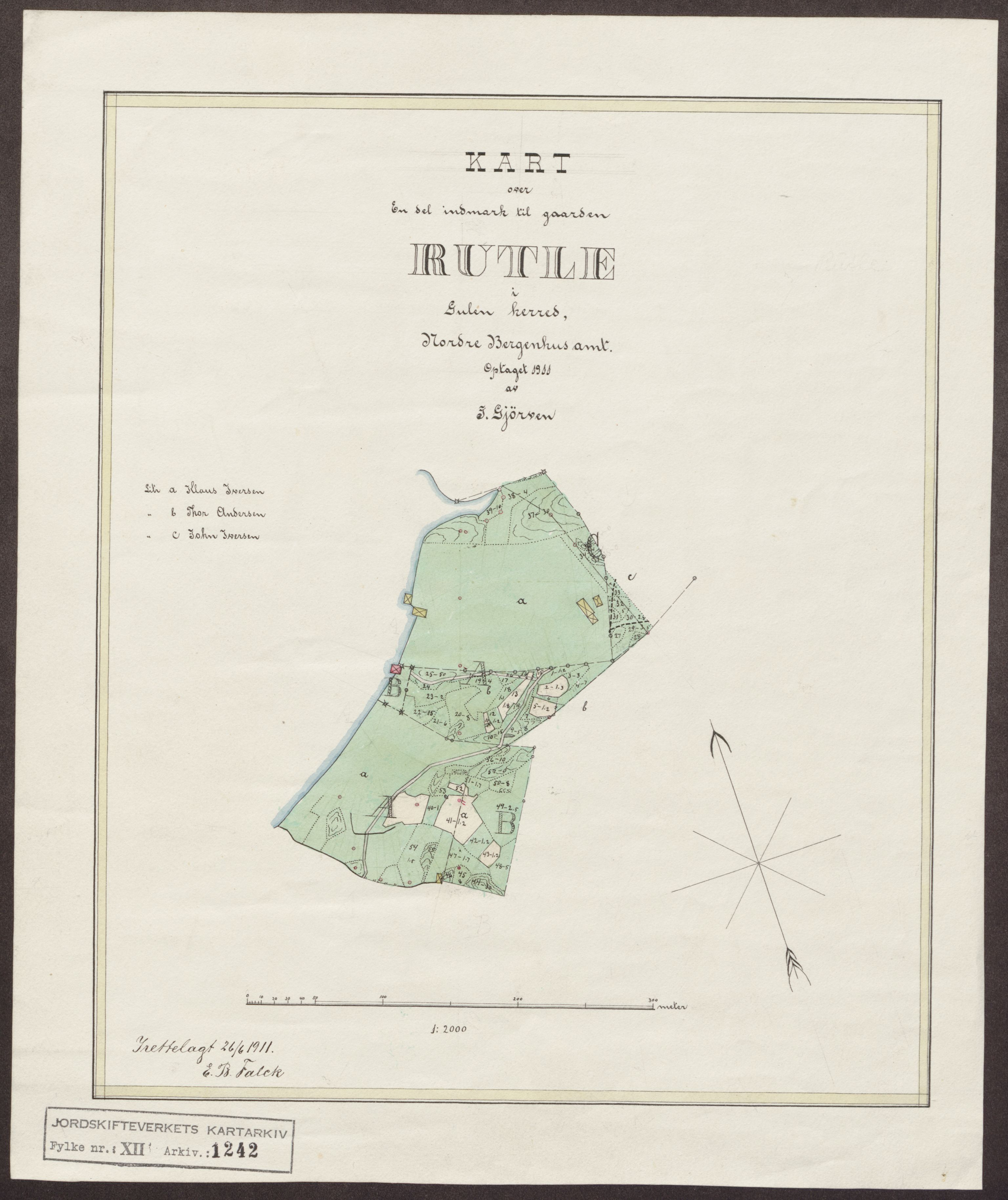 Jordskifteverkets kartarkiv, AV/RA-S-3929/T, 1859-1988, s. 1394