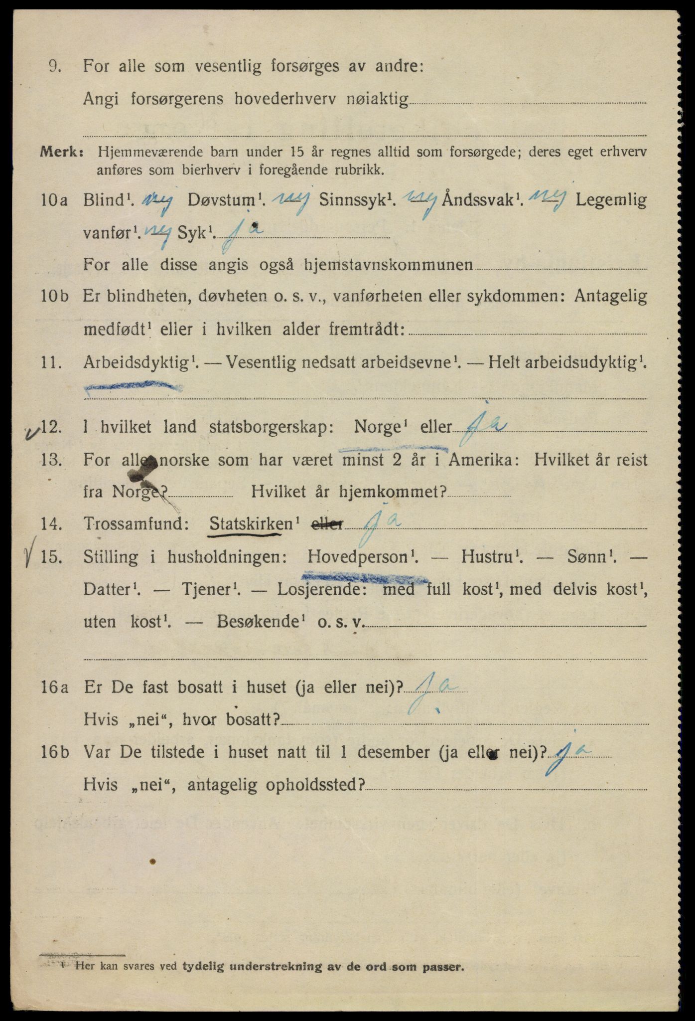 SAO, Folketelling 1920 for 0301 Kristiania kjøpstad, 1920, s. 285380