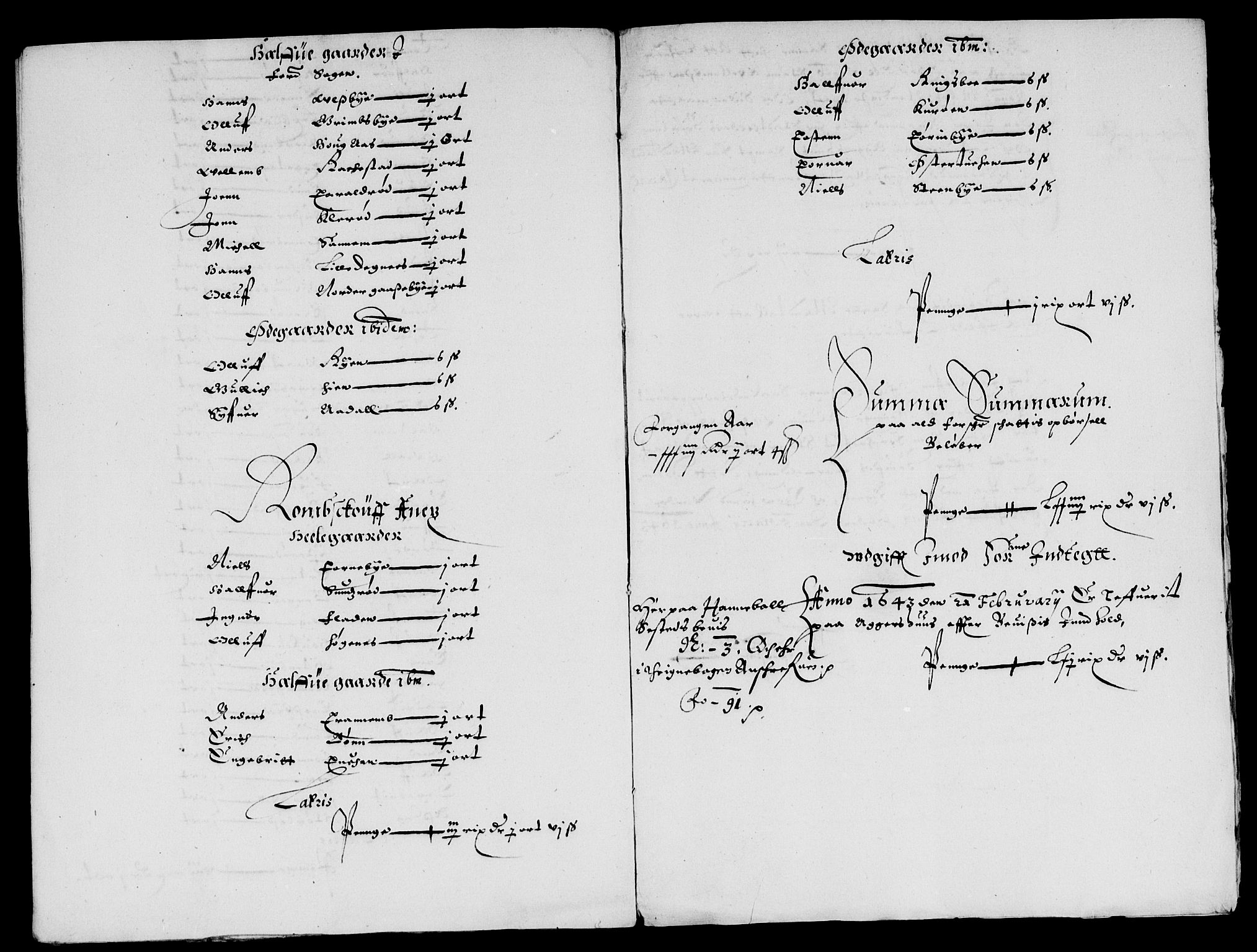 Rentekammeret inntil 1814, Reviderte regnskaper, Lensregnskaper, AV/RA-EA-5023/R/Rb/Rbb/L0004: Idd og Marker len, 1642-1644