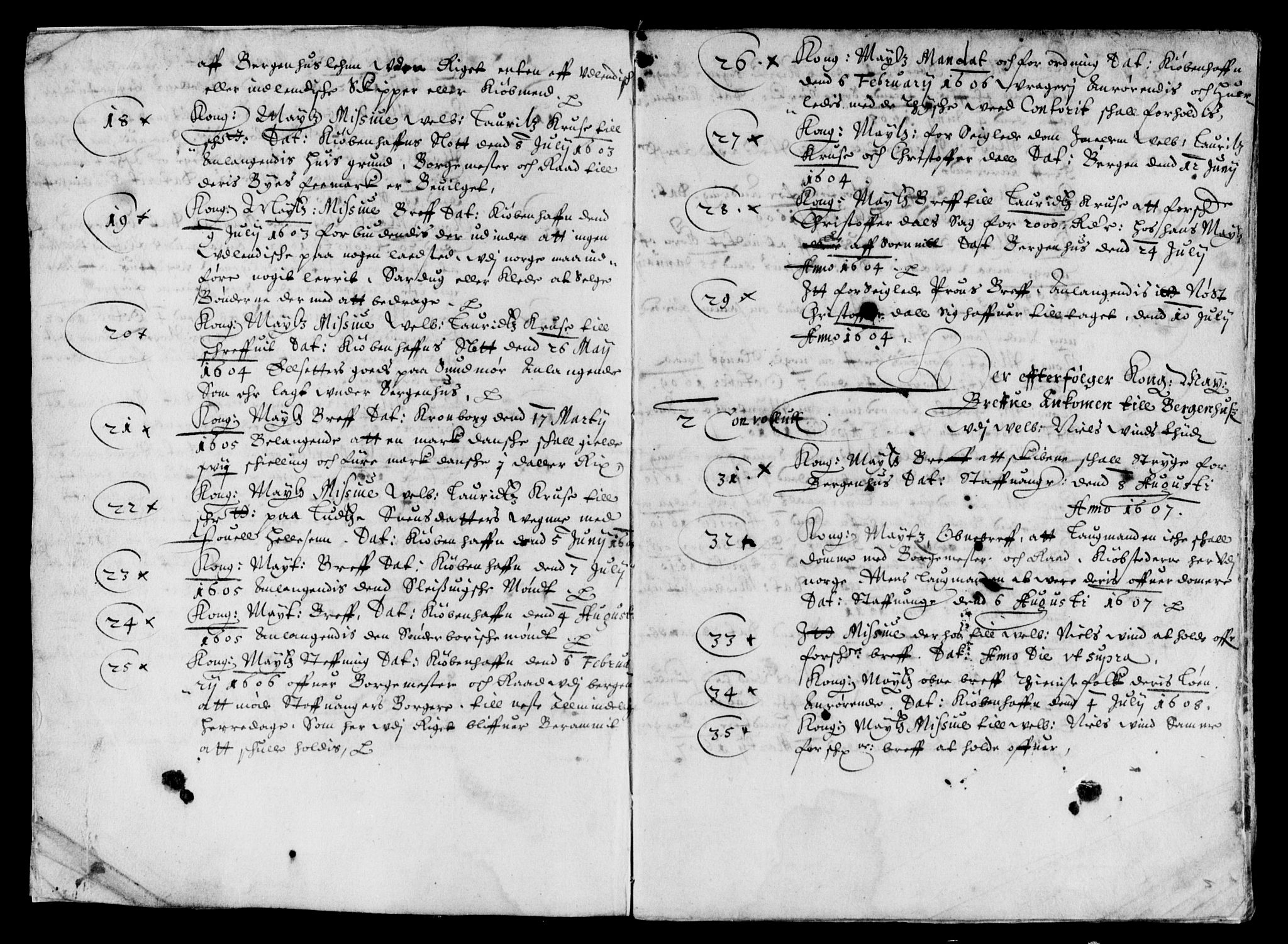 Rentekammeret inntil 1814, Reviderte regnskaper, Lensregnskaper, AV/RA-EA-5023/R/Rb/Rbt/L0086: Bergenhus len, 1633-1641