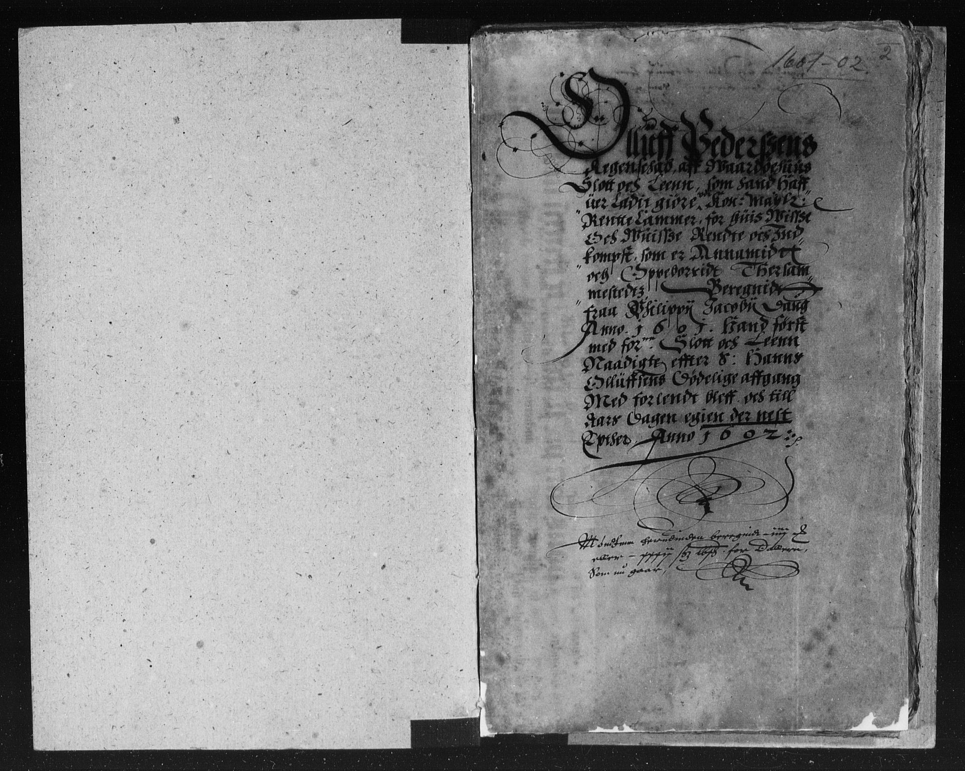 Rentekammeret inntil 1814, Reviderte regnskaper, Lensregnskaper, RA/EA-5023/R/Rb/Rbæ/L0001: Vardøhus len, 1593-1602