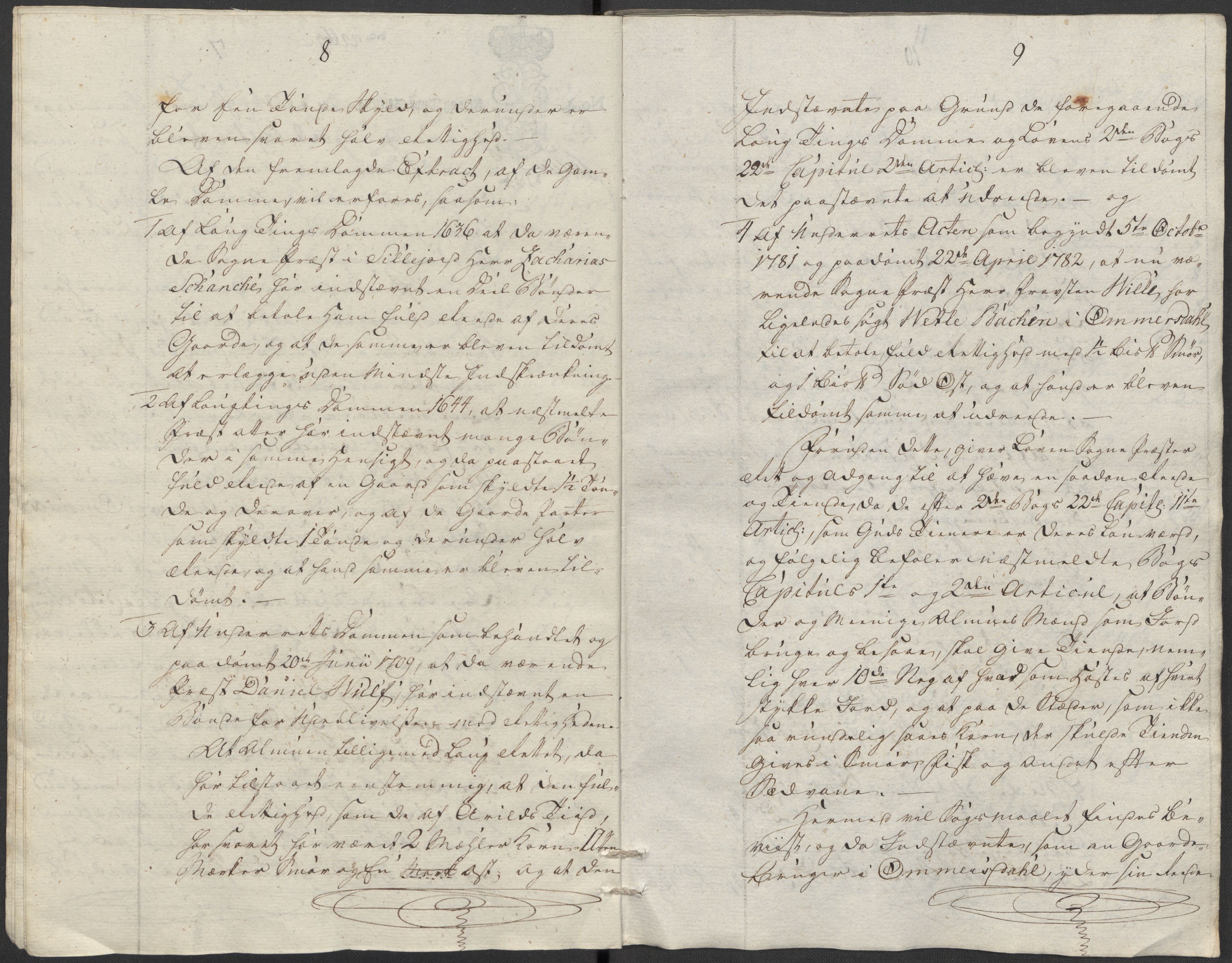 Riksarkivets diplomsamling, AV/RA-EA-5965/F15/L0029: Prestearkiv - Telemark, 1601-1793, s. 27