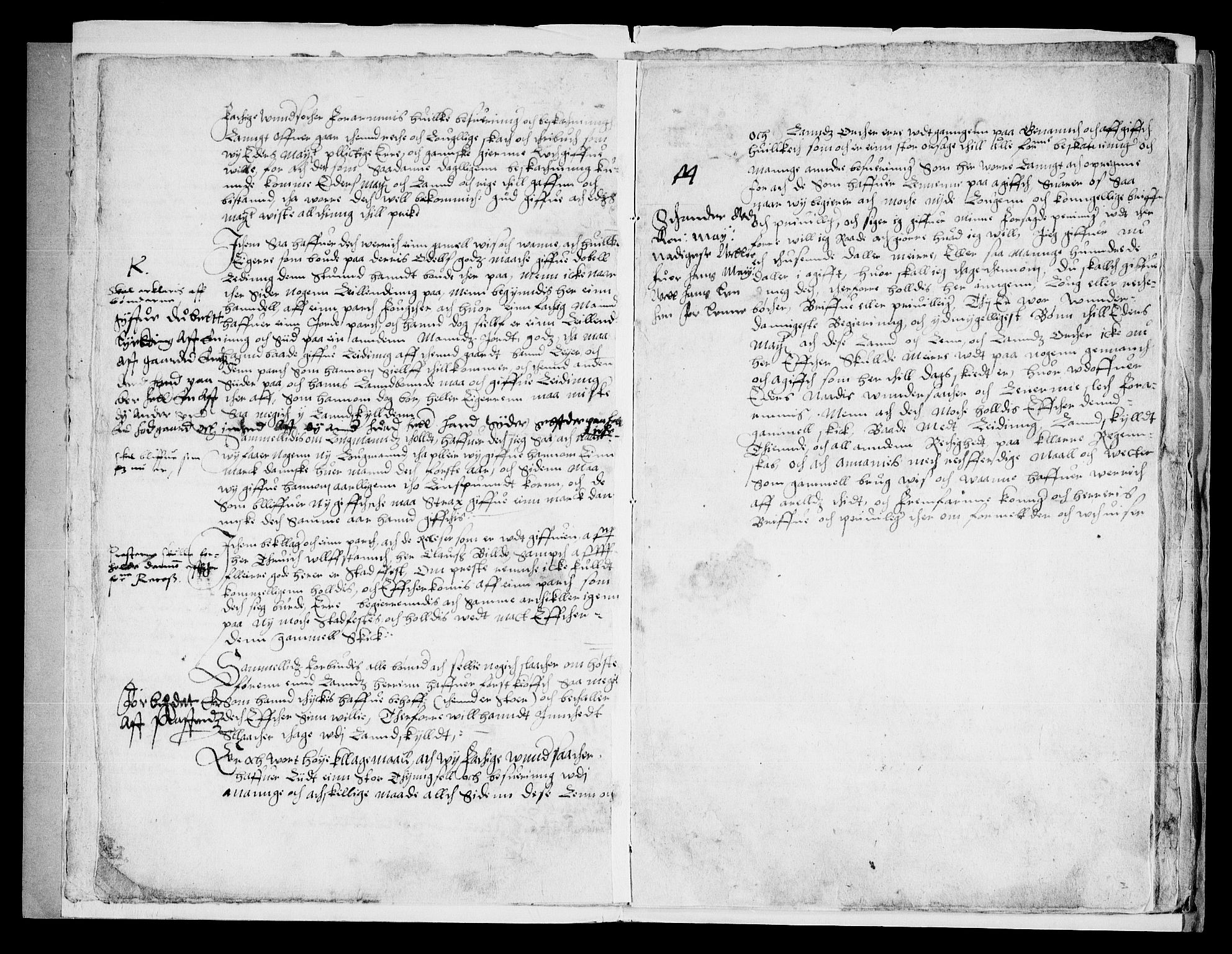 Danske Kanselli, Skapsaker, AV/RA-EA-4061/F/L0132: Skap 16, pakke 102-119, 1591-1810, s. 276
