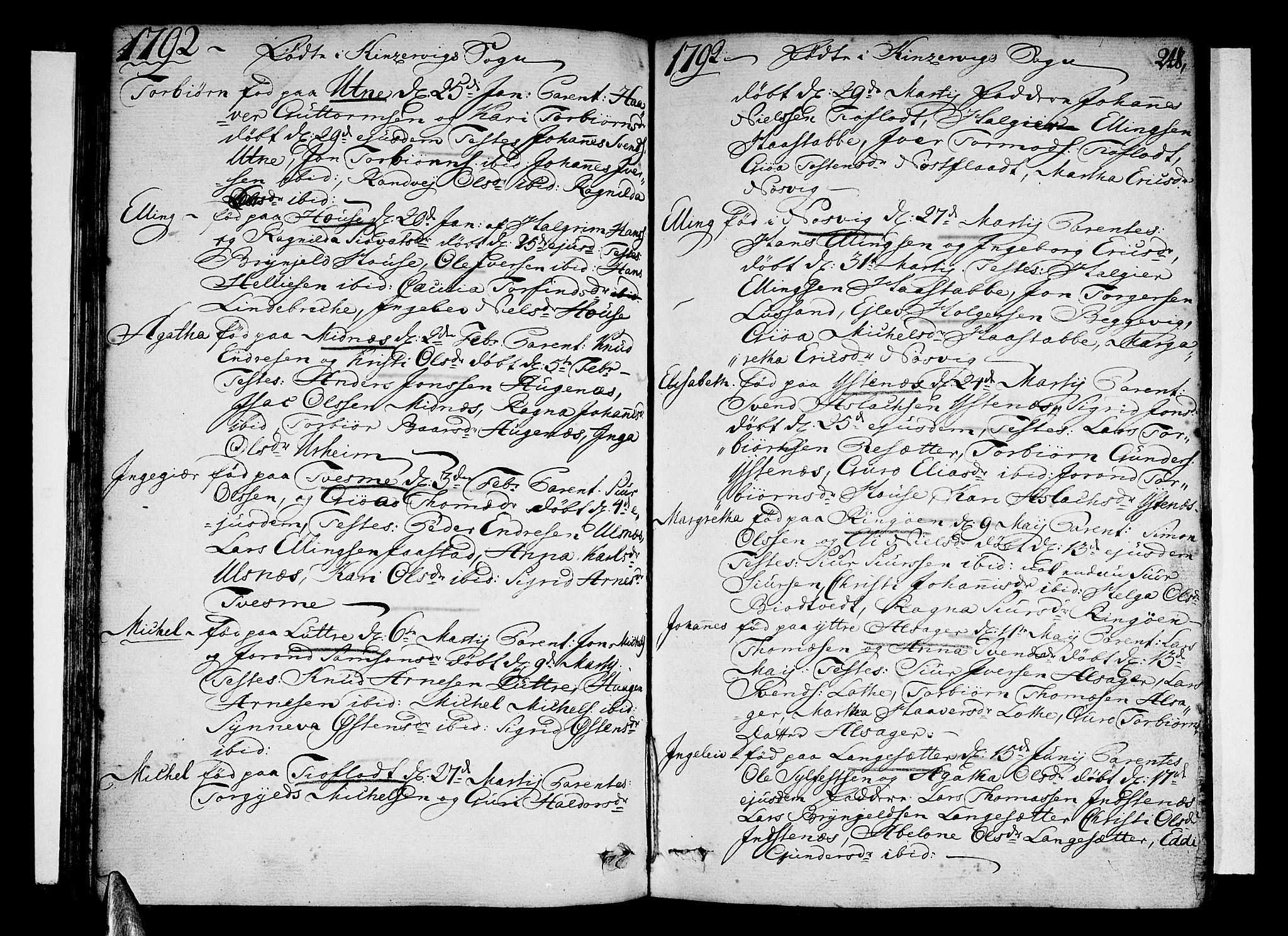 Ullensvang sokneprestembete, AV/SAB-A-78701/H/Haa: Ministerialbok nr. A 7 /2, 1788-1804, s. 247-248