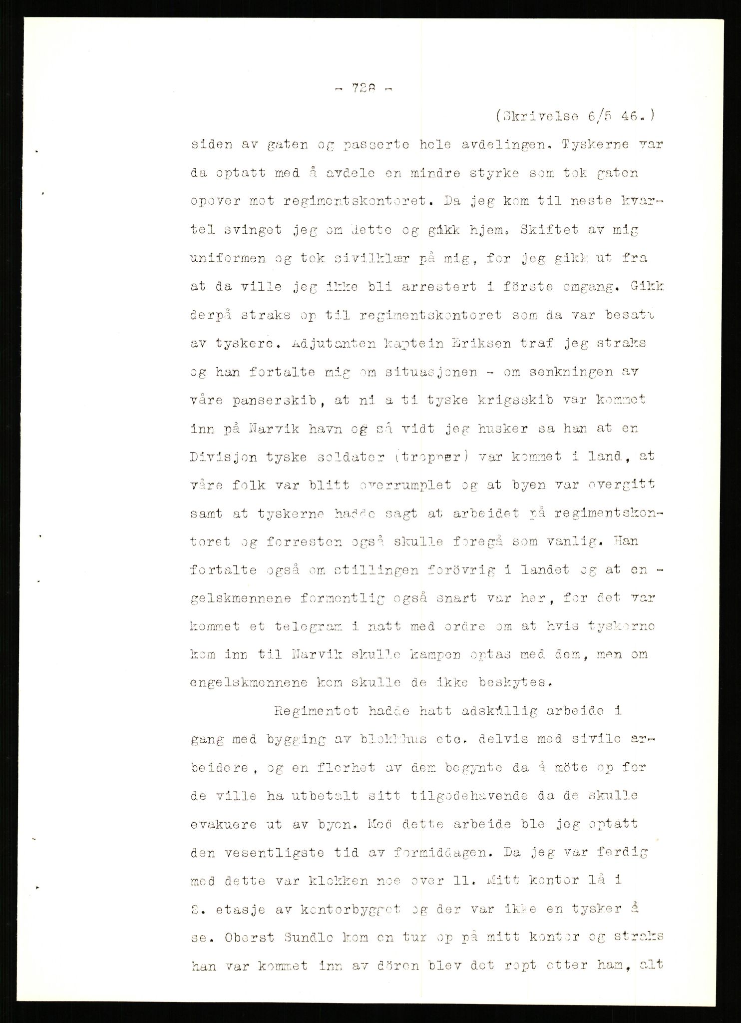 Forsvaret, Forsvarets krigshistoriske avdeling, RA/RAFA-2017/Y/Yb/L0143: II-C-11-620  -  6. Divisjon, 1947, s. 86