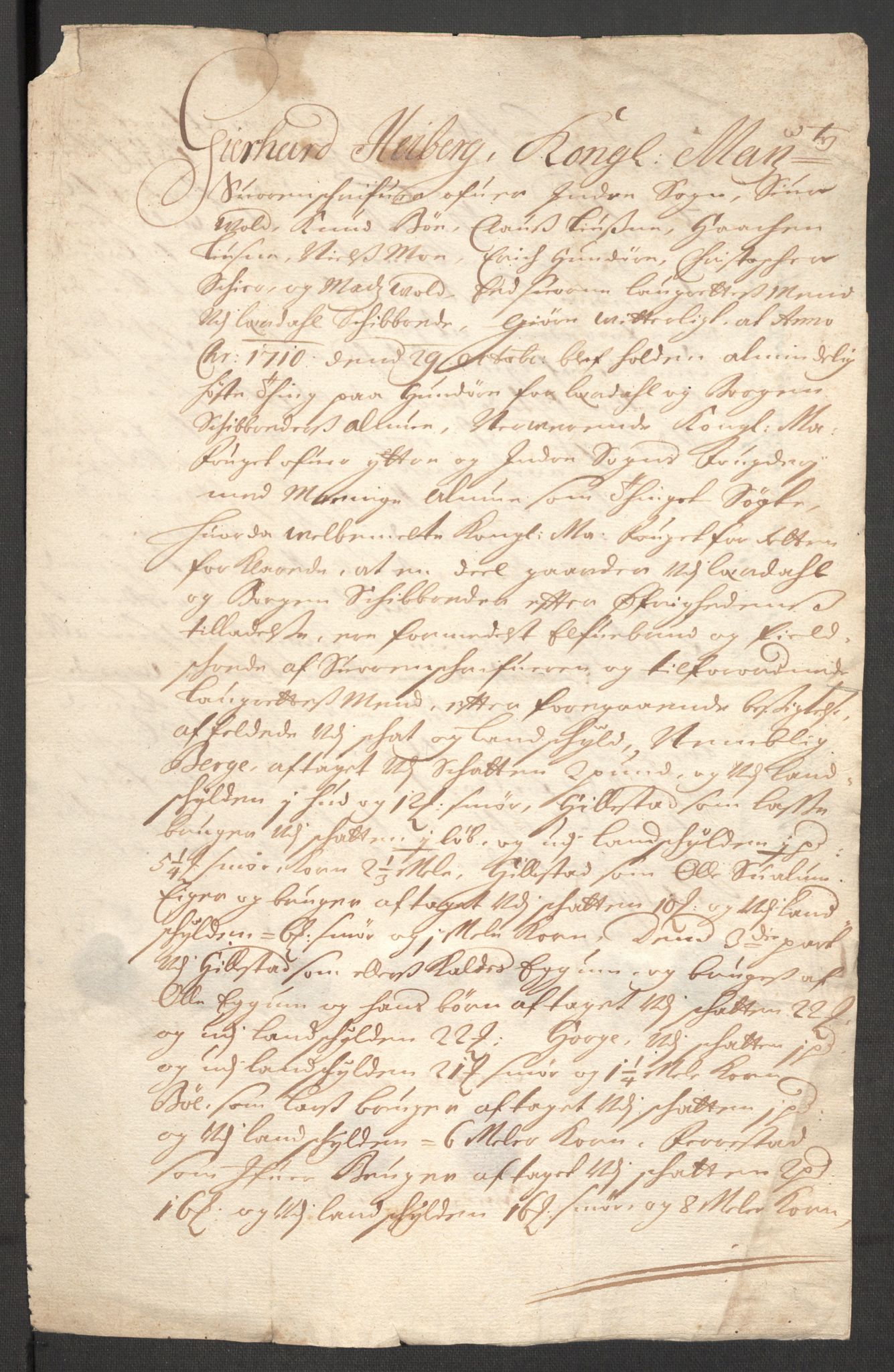 Rentekammeret inntil 1814, Reviderte regnskaper, Fogderegnskap, AV/RA-EA-4092/R52/L3316: Fogderegnskap Sogn, 1709-1710, s. 367