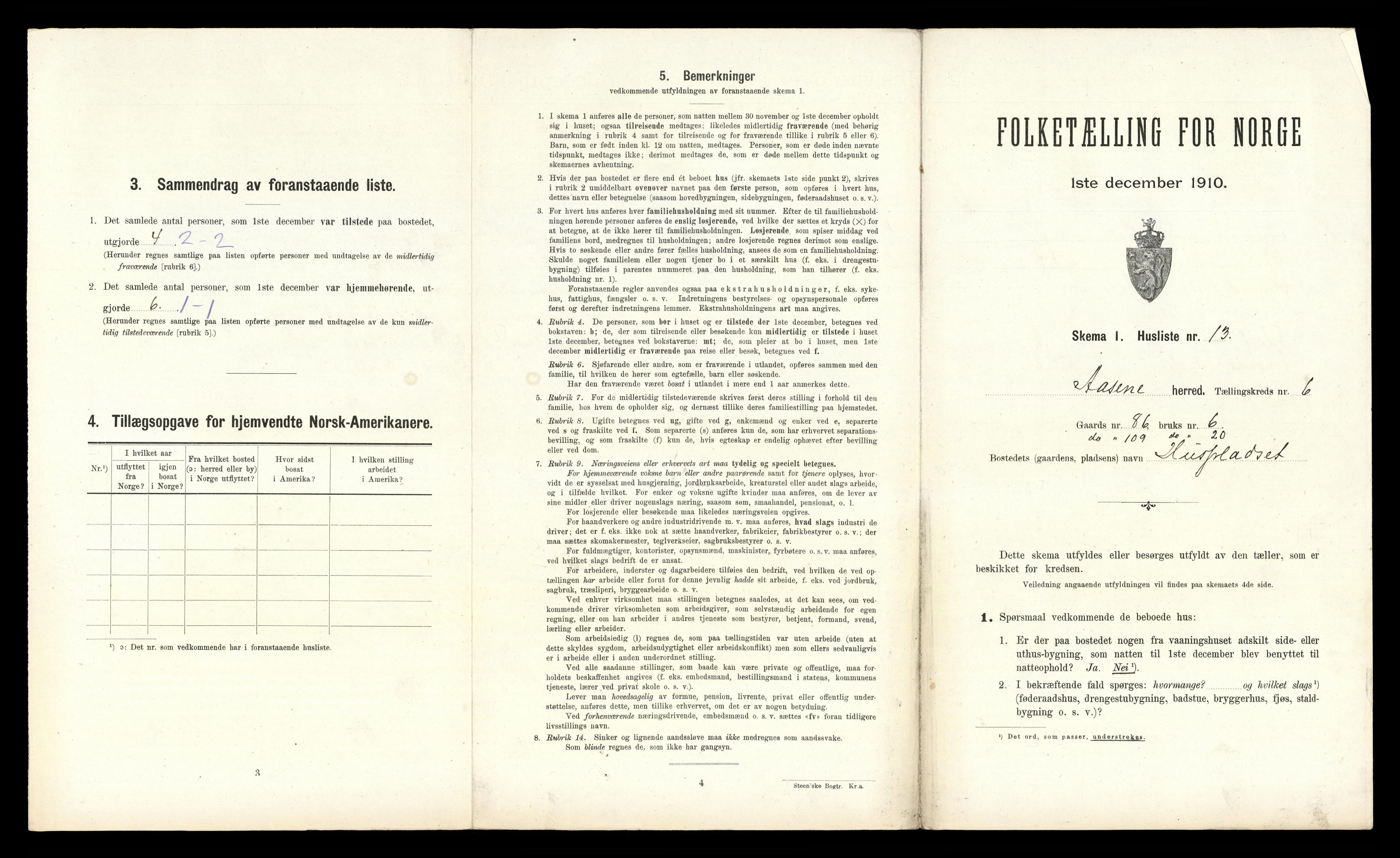 RA, Folketelling 1910 for 1255 Åsane herred, 1910, s. 347