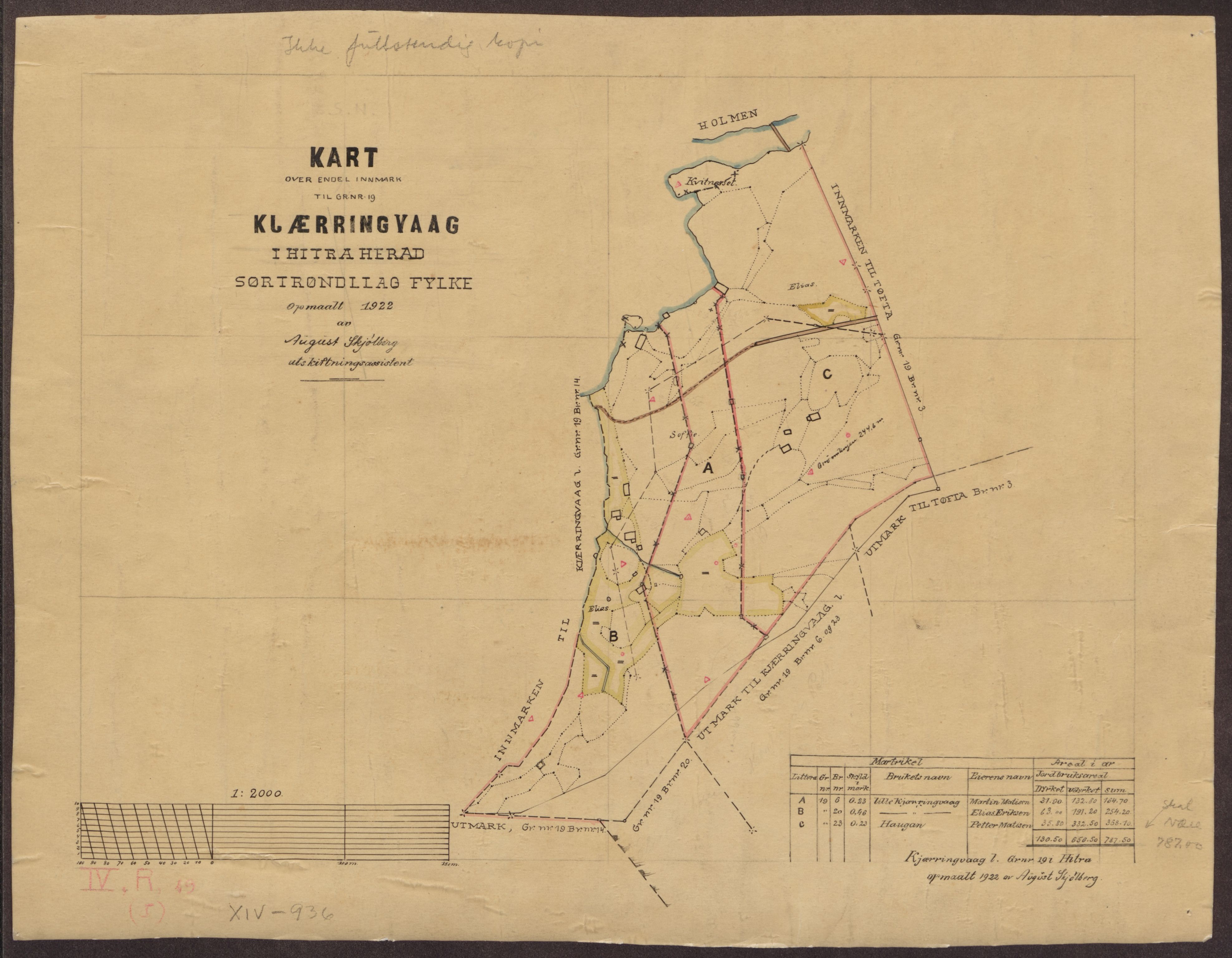 Jordskifteverkets kartarkiv, AV/RA-S-3929/T, 1859-1988, s. 1507