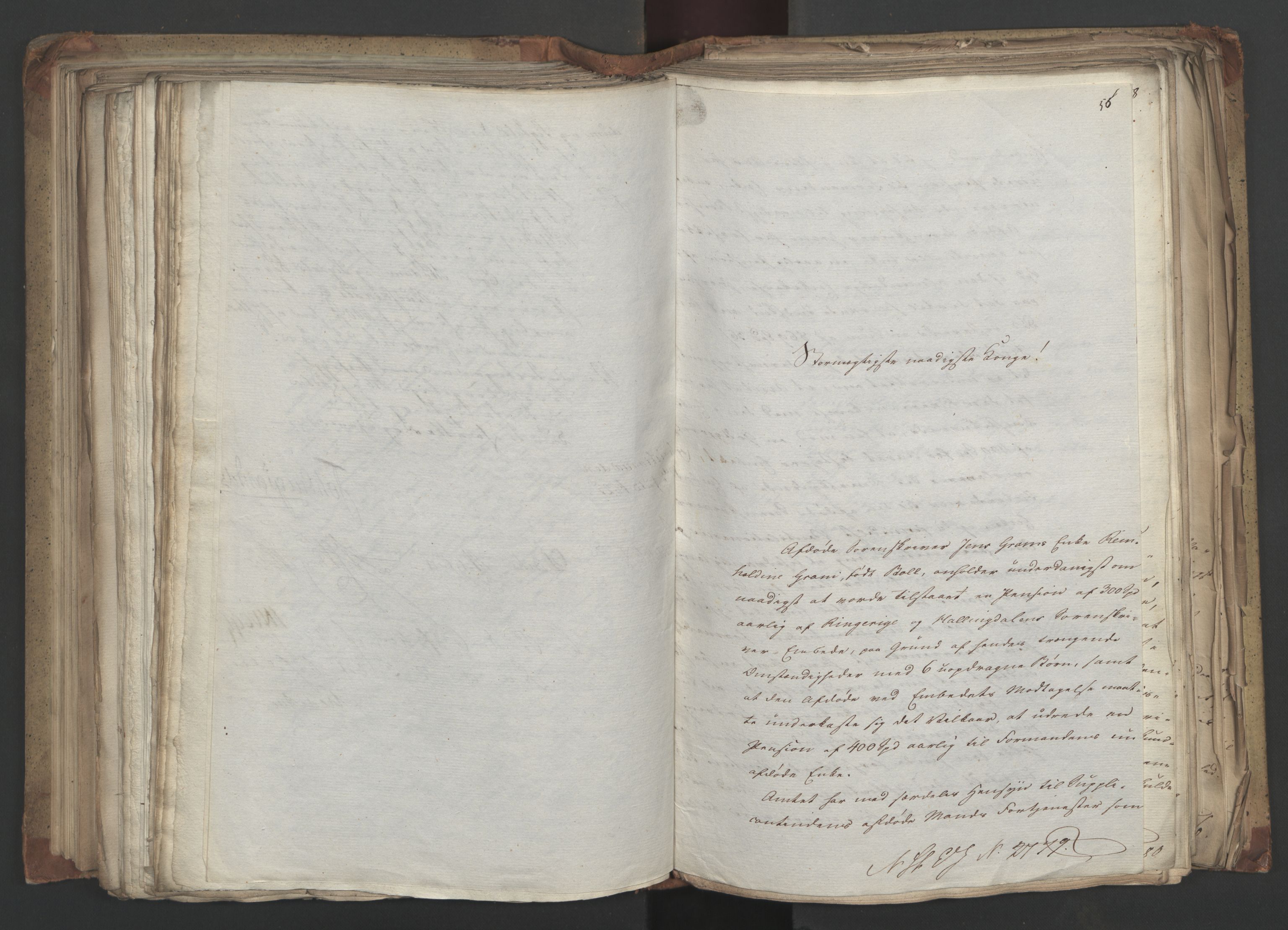 Statsrådsavdelingen i Stockholm, AV/RA-S-1003/D/Da/L0043: Regjeringsinnstillinger nr. 2706-2845, 1825, s. 255