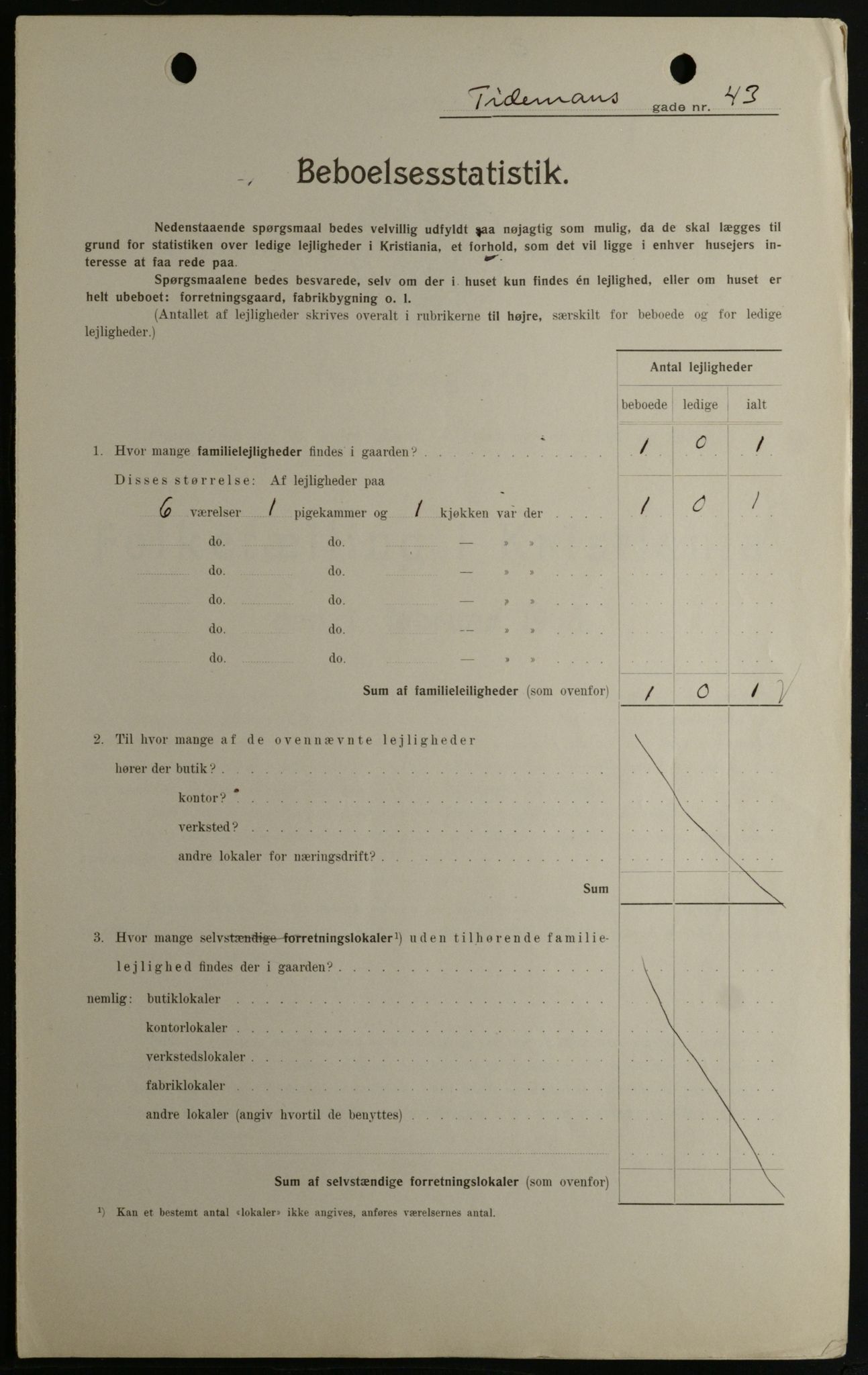 OBA, Kommunal folketelling 1.2.1908 for Kristiania kjøpstad, 1908, s. 100244