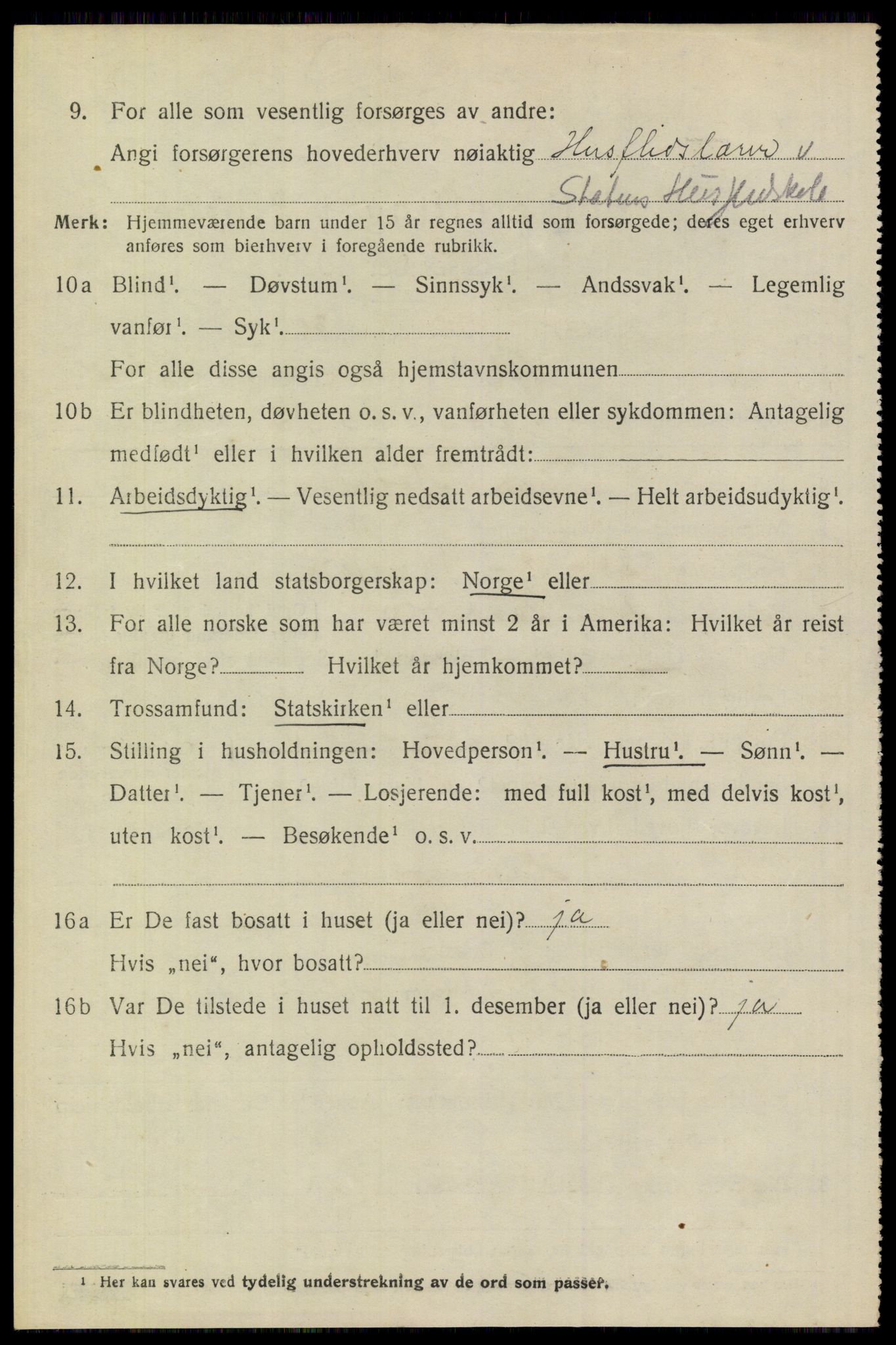 SAO, Folketelling 1920 for 0225 Blaker herred, 1920, s. 4602