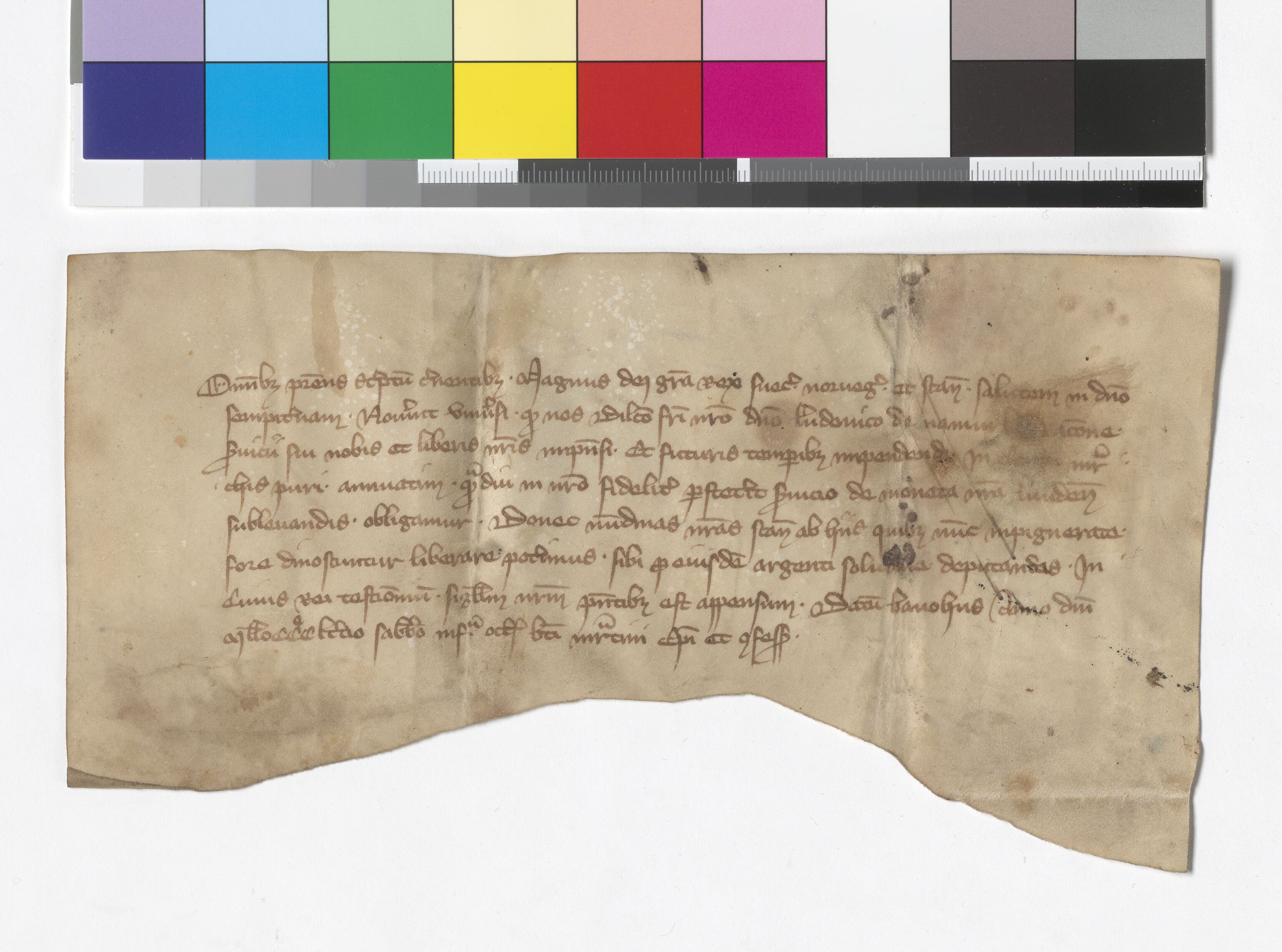 Riksarkivets diplomsamling, AV/RA-EA-5965/F05/L0168: NRA AM fasc. 67 nr. 1-9, 1351-1353, s. 11
