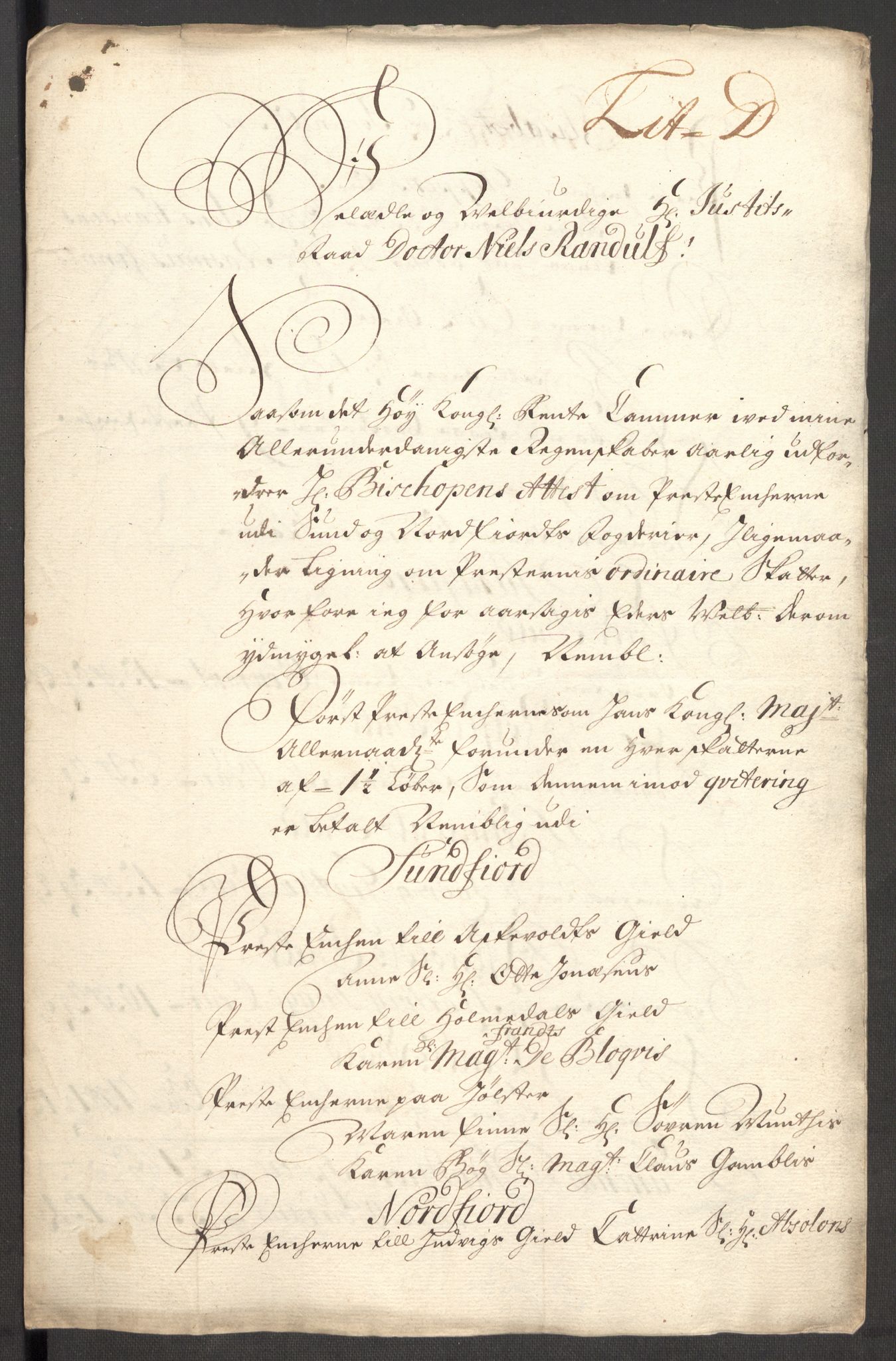 Rentekammeret inntil 1814, Reviderte regnskaper, Fogderegnskap, AV/RA-EA-4092/R53/L3423: Fogderegnskap Sunn- og Nordfjord, 1697-1698, s. 273