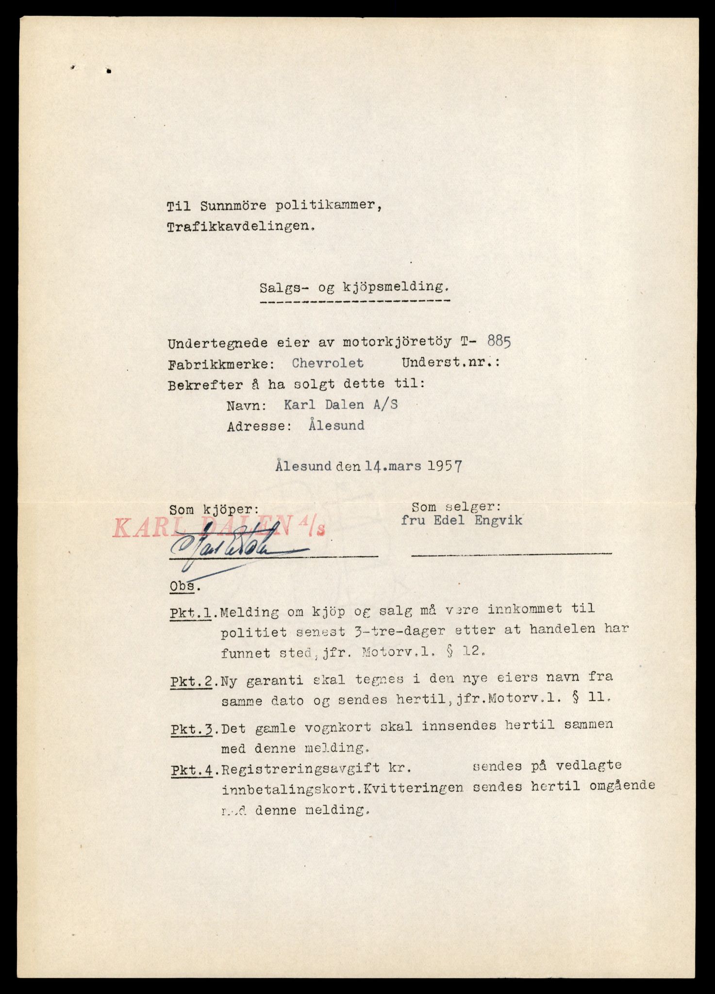 Møre og Romsdal vegkontor - Ålesund trafikkstasjon, AV/SAT-A-4099/F/Fe/L0042: Registreringskort for kjøretøy T 13906 - T 14079, 1927-1998, s. 1491