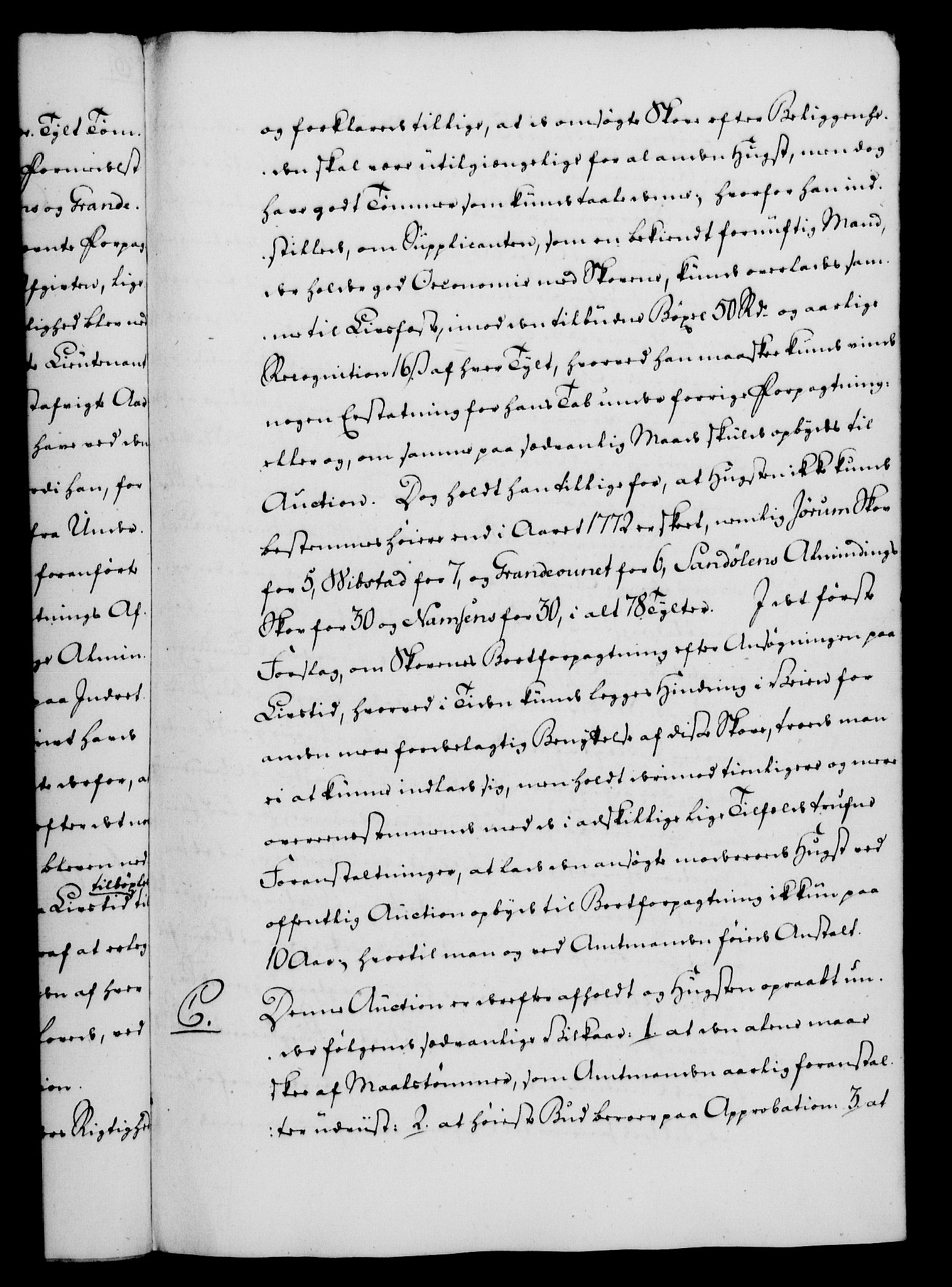 Rentekammeret, Kammerkanselliet, AV/RA-EA-3111/G/Gf/Gfa/L0061: Norsk relasjons- og resolusjonsprotokoll (merket RK 52.61), 1779, s. 375