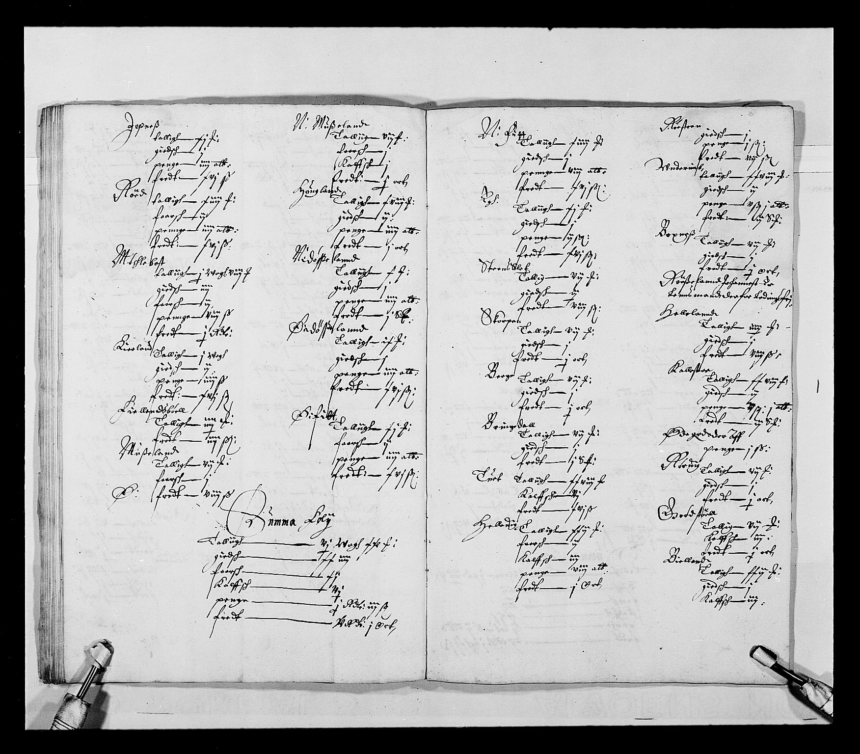 Stattholderembetet 1572-1771, RA/EA-2870/Ek/L0026/0001: Jordebøker 1633-1658: / Jordebøker for Bergenhus len, 1646-1647, s. 21