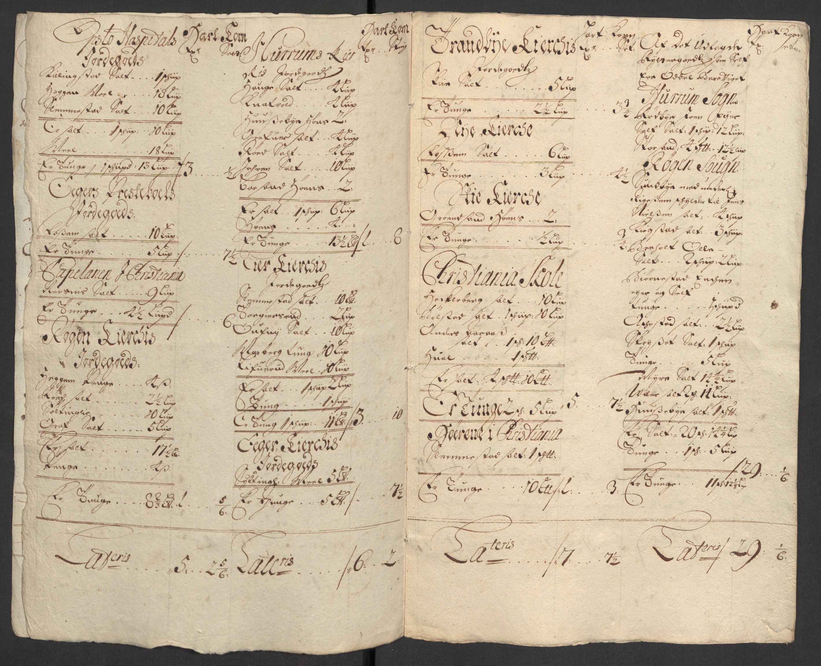 Rentekammeret inntil 1814, Reviderte regnskaper, Fogderegnskap, AV/RA-EA-4092/R30/L1695: Fogderegnskap Hurum, Røyken, Eiker og Lier, 1697, s. 167