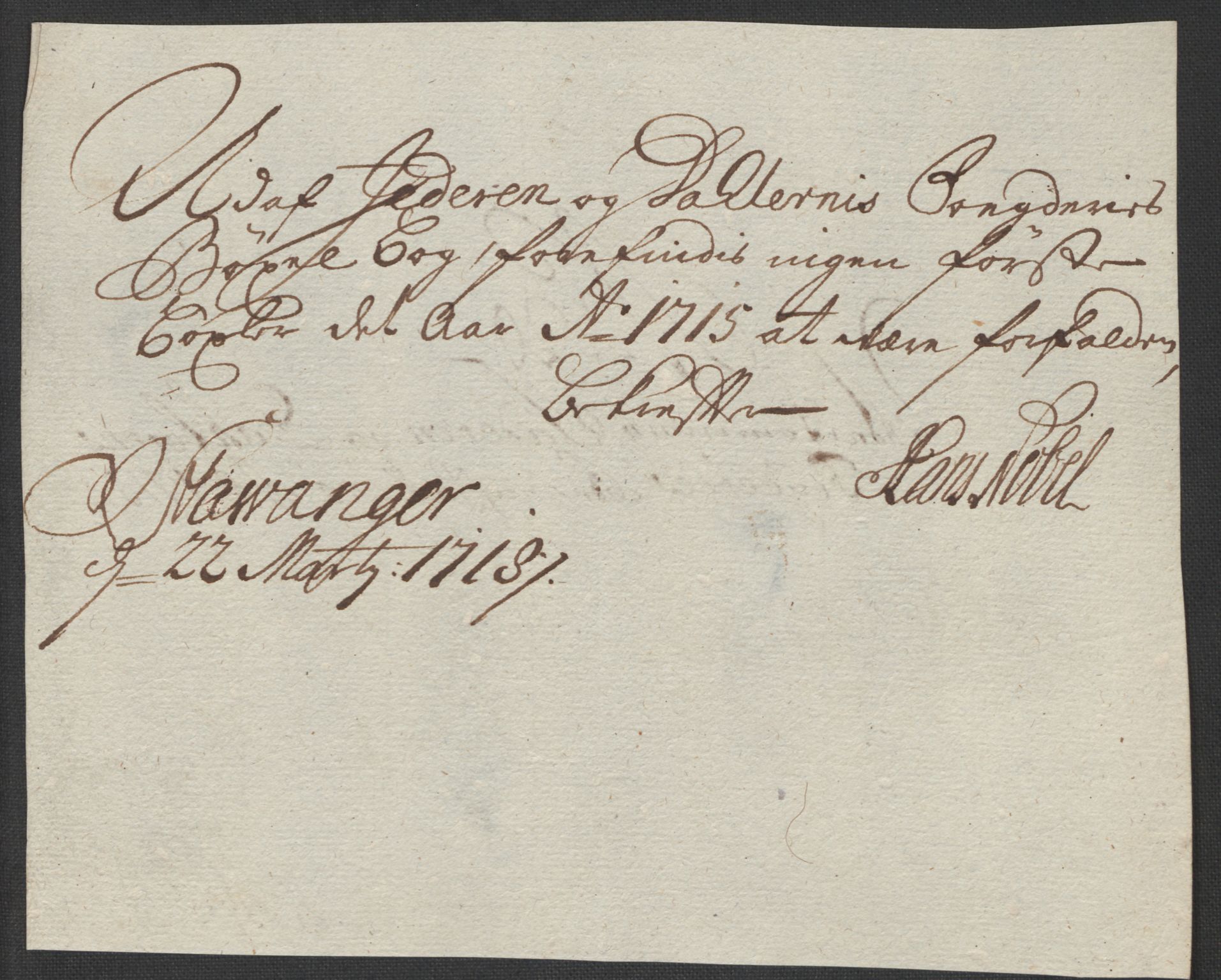 Rentekammeret inntil 1814, Reviderte regnskaper, Fogderegnskap, RA/EA-4092/R46/L2740: Fogderegnskap Jæren og Dalane, 1715-1716, s. 125