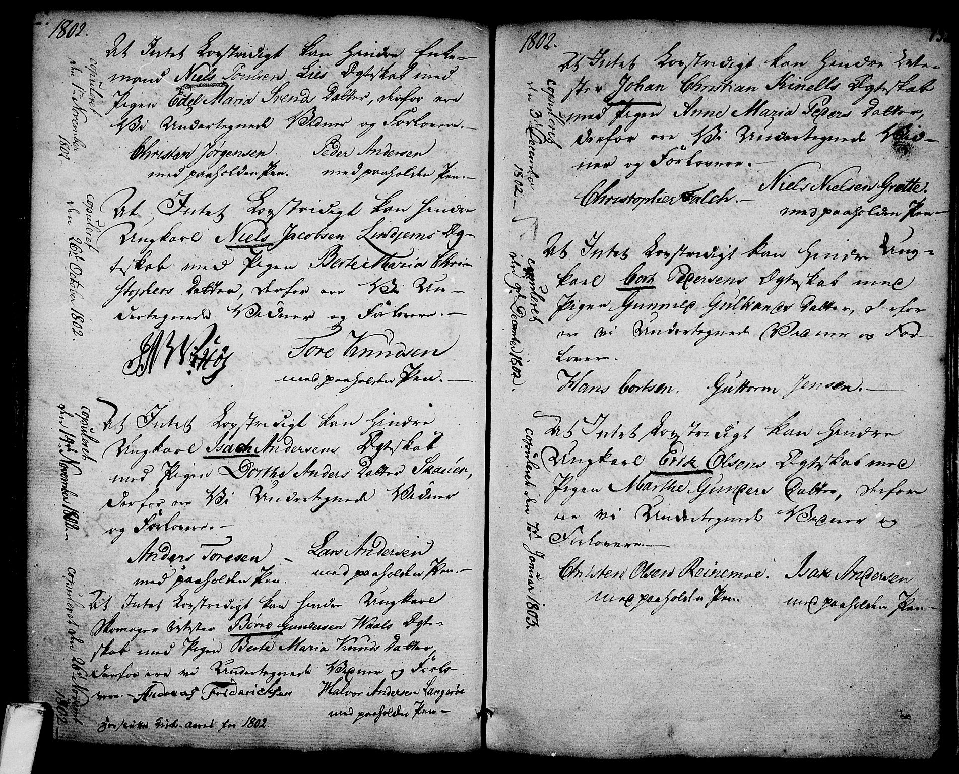Larvik kirkebøker, AV/SAKO-A-352/G/Ga/L0001: Klokkerbok nr. I 1, 1785-1807, s. 152