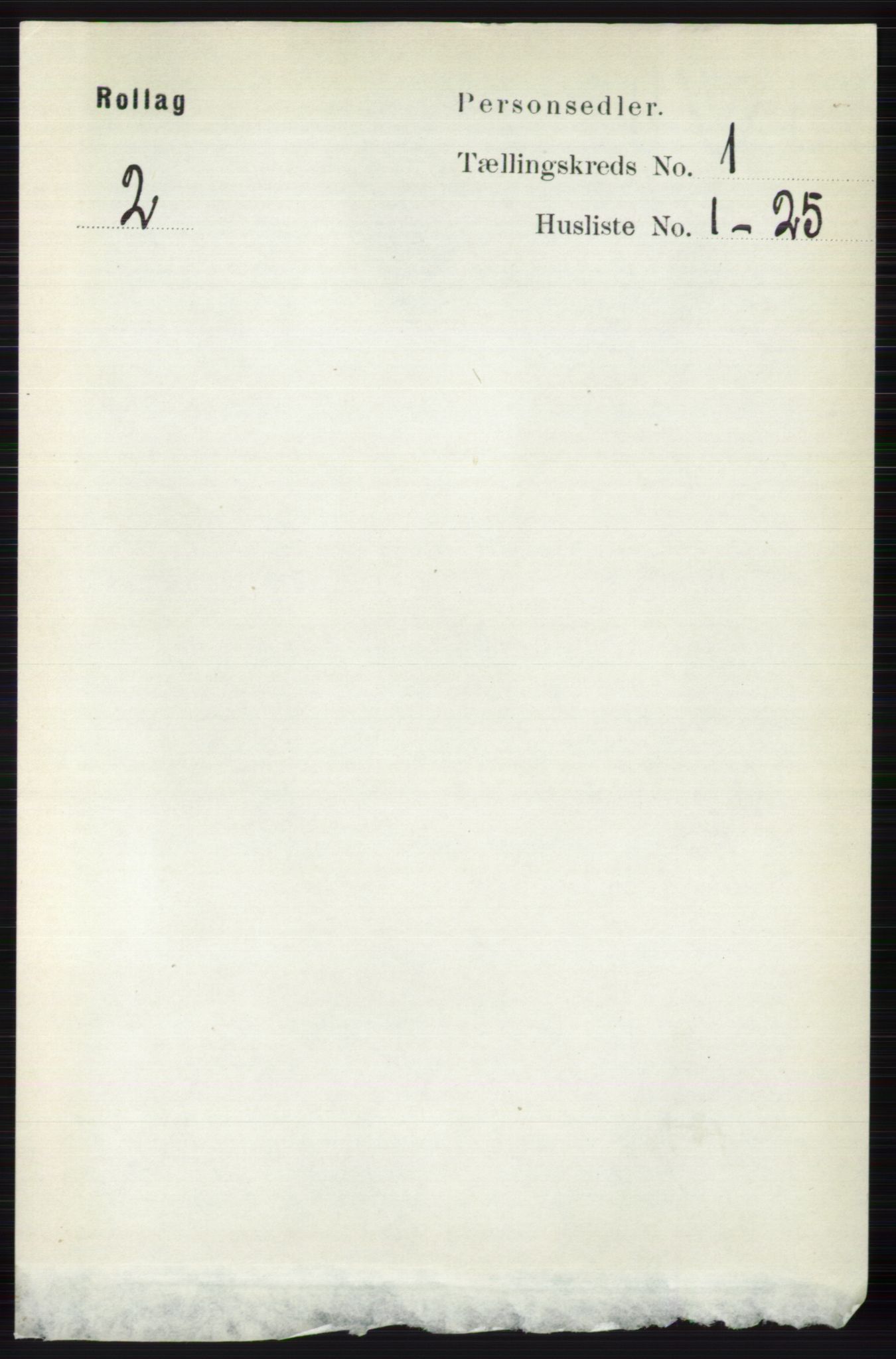 RA, Folketelling 1891 for 0632 Rollag herred, 1891, s. 71