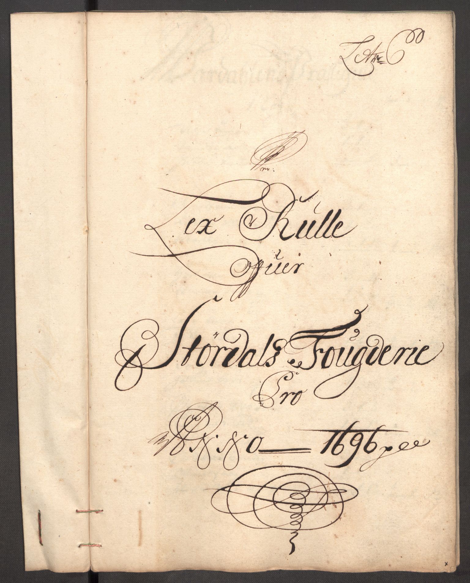Rentekammeret inntil 1814, Reviderte regnskaper, Fogderegnskap, RA/EA-4092/R62/L4188: Fogderegnskap Stjørdal og Verdal, 1696, s. 71