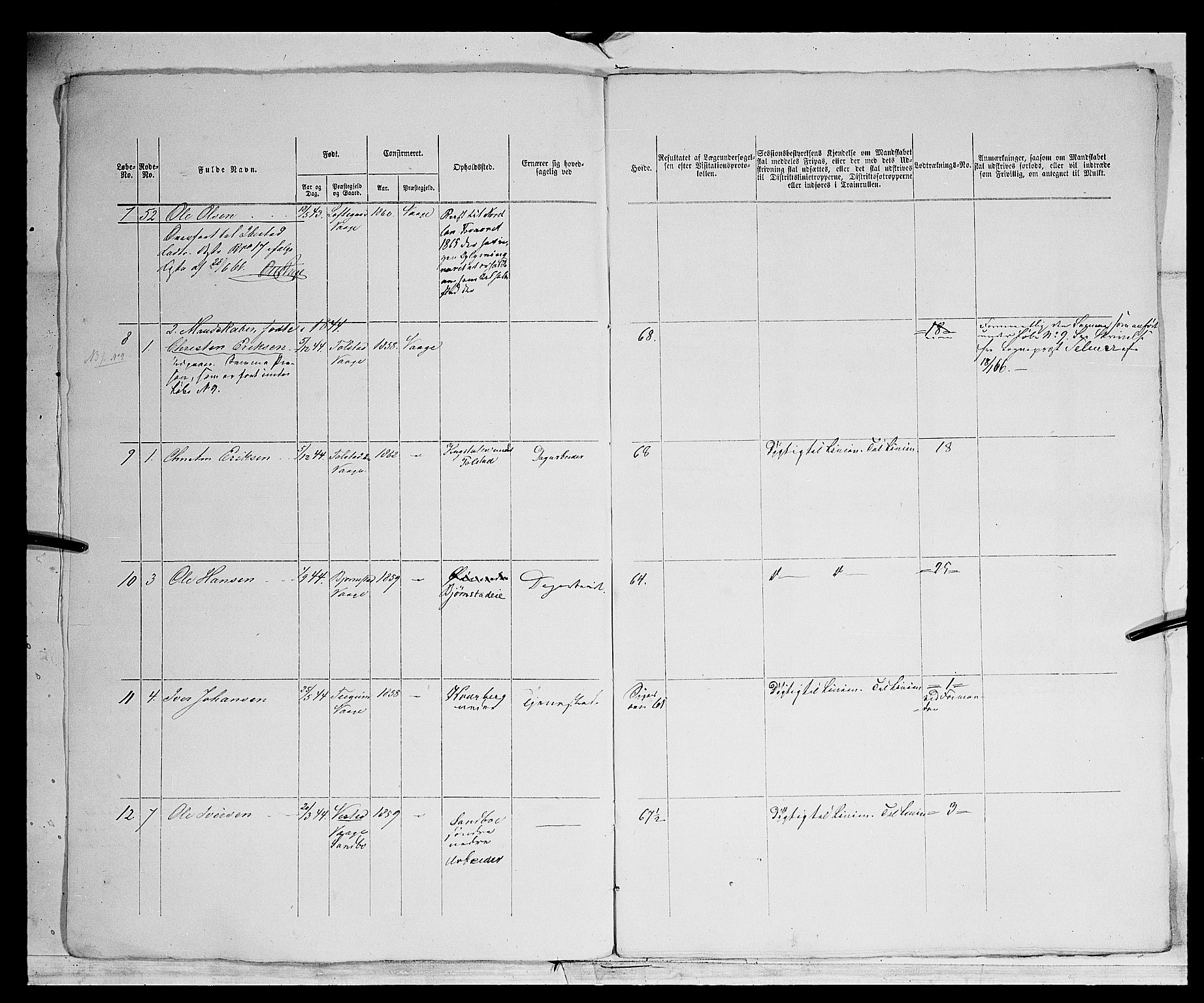 Fylkesmannen i Oppland, AV/SAH-FYO-002/1/K/Kg/L1174: Fron, Nordre og Søndre Fron, Vågå, 1860-1879, s. 416