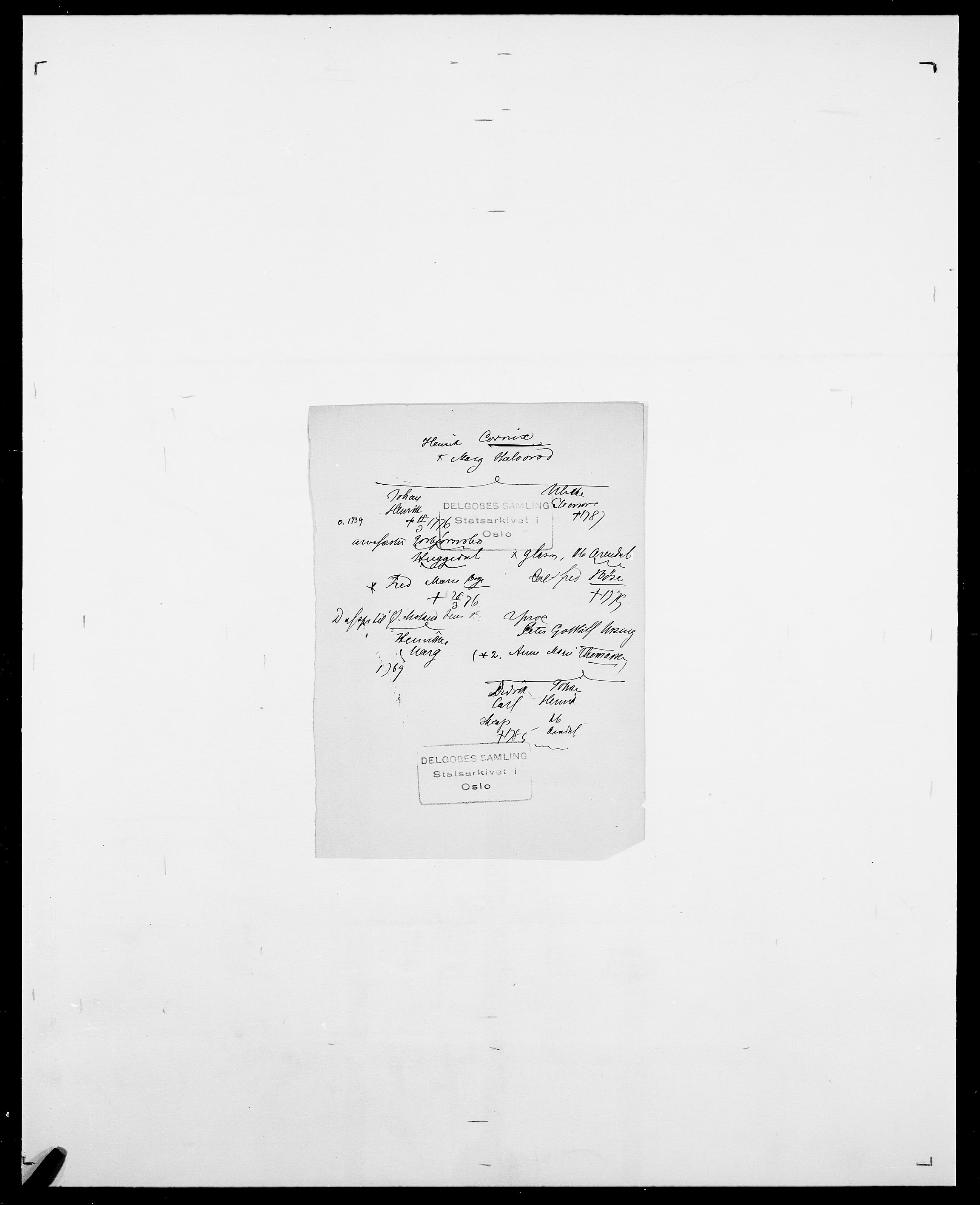 Delgobe, Charles Antoine - samling, AV/SAO-PAO-0038/D/Da/L0008: Capjon - Dagenbolt, s. 541