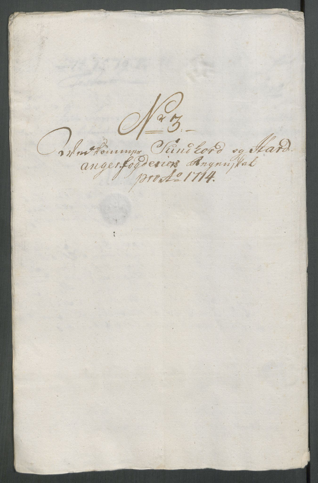 Rentekammeret inntil 1814, Reviderte regnskaper, Fogderegnskap, RA/EA-4092/R48/L2990: Fogderegnskap Sunnhordland og Hardanger, 1714, s. 118