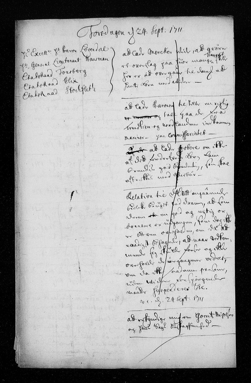 Stattholderembetet 1572-1771, AV/RA-EA-2870/Aa/L0003: Konsept til voteringsprotokoll, 1711, s. 192