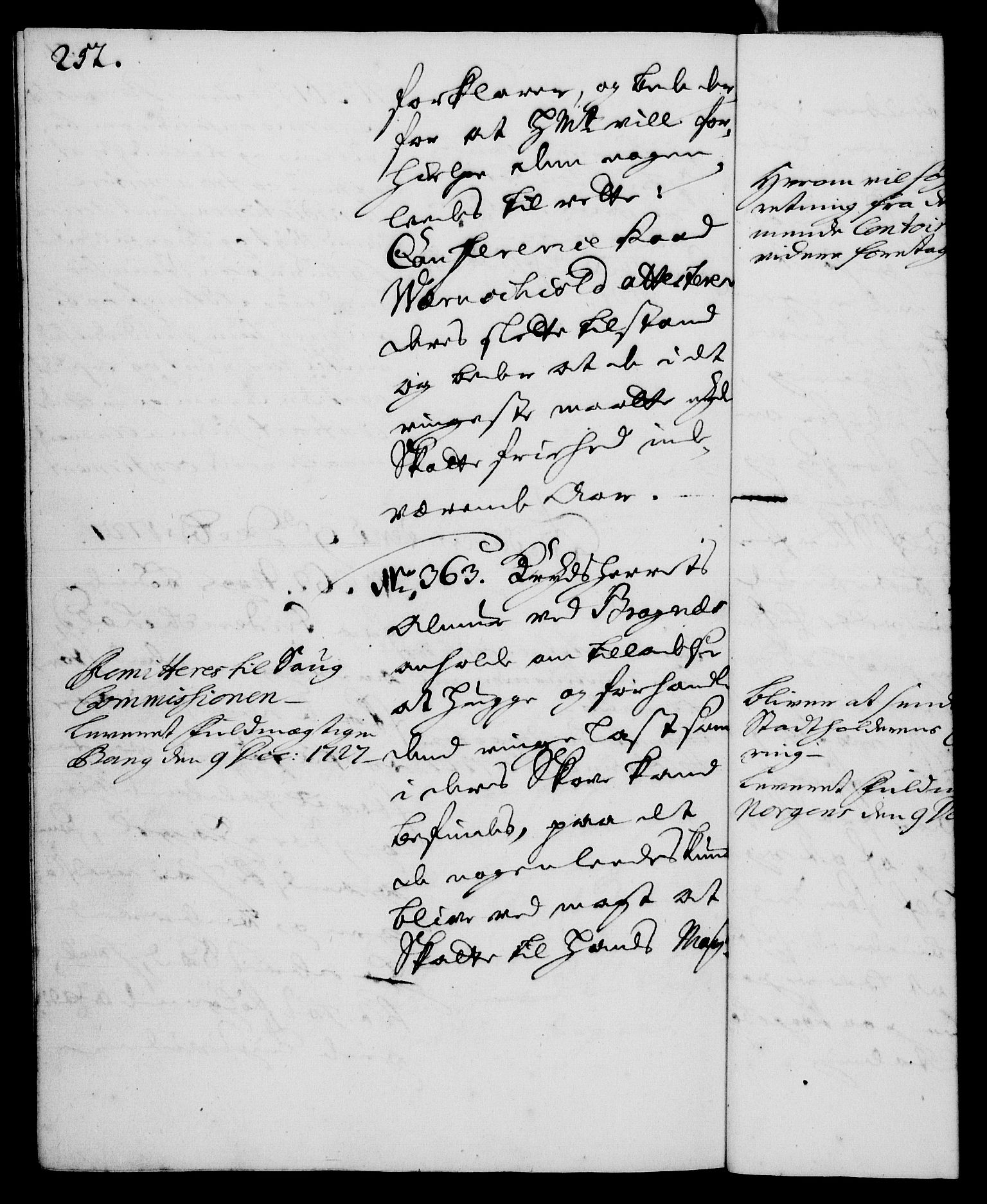 Rentekammeret, Kammerkanselliet, AV/RA-EA-3111/G/Gh/Gha/L0009: Norsk ekstraktmemorialprotokoll (merket RK 53.54), 1726-1728, s. 252