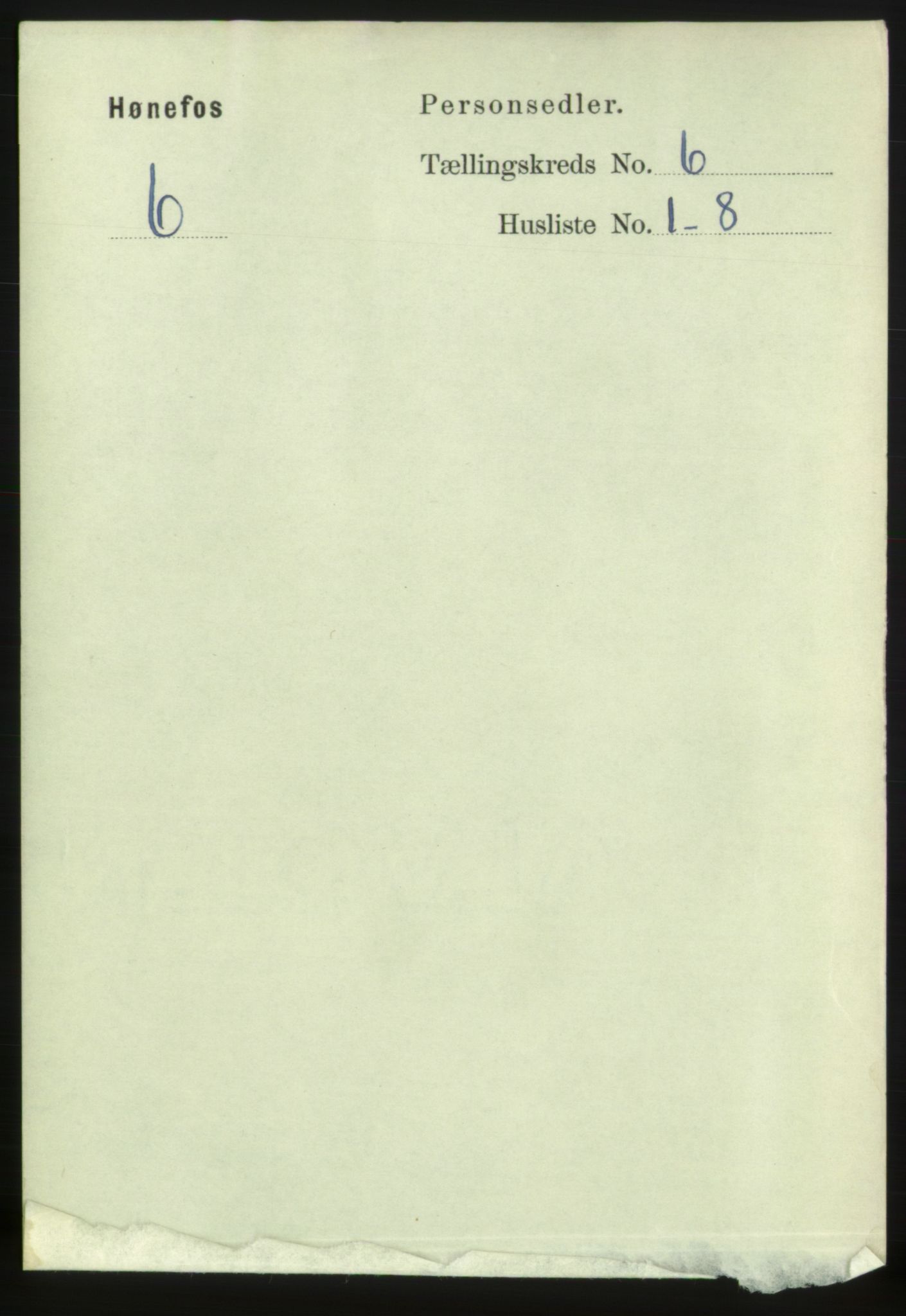 RA, Folketelling 1891 for 0601 Hønefoss kjøpstad, 1891, s. 1011