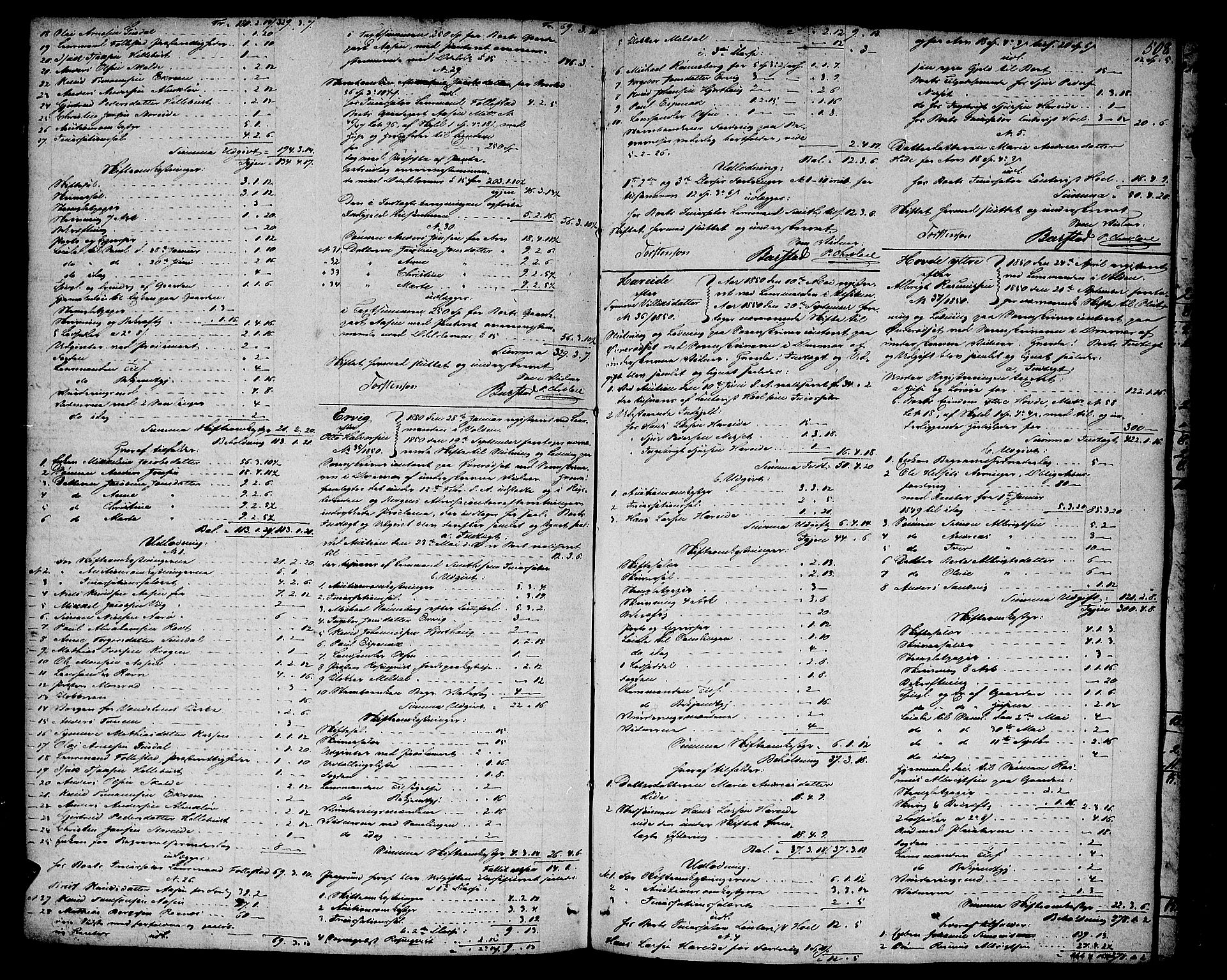 Søre Sunnmøre sorenskriveri, AV/SAT-A-4122/1/3/3A/L0015: Skifte- / Skifteutloddings- / Skifteslutningsprotokollar, 1845-1850, s. 507b-508a