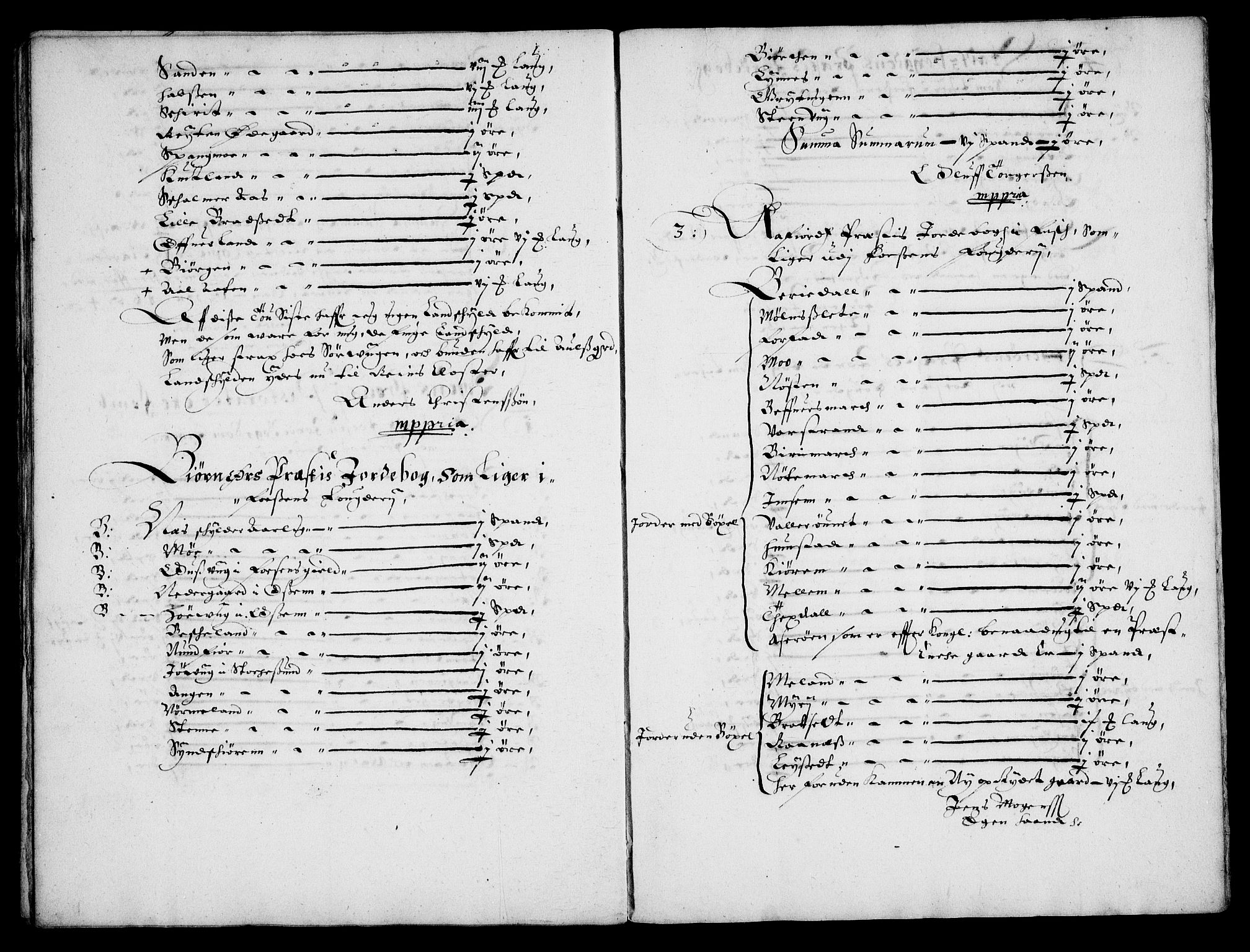 Rentekammeret inntil 1814, Realistisk ordnet avdeling, AV/RA-EA-4070/Fc/Fca/L0004/0003: [Ca IV]  Trondheim stift / "Stichtens Bog", 1654