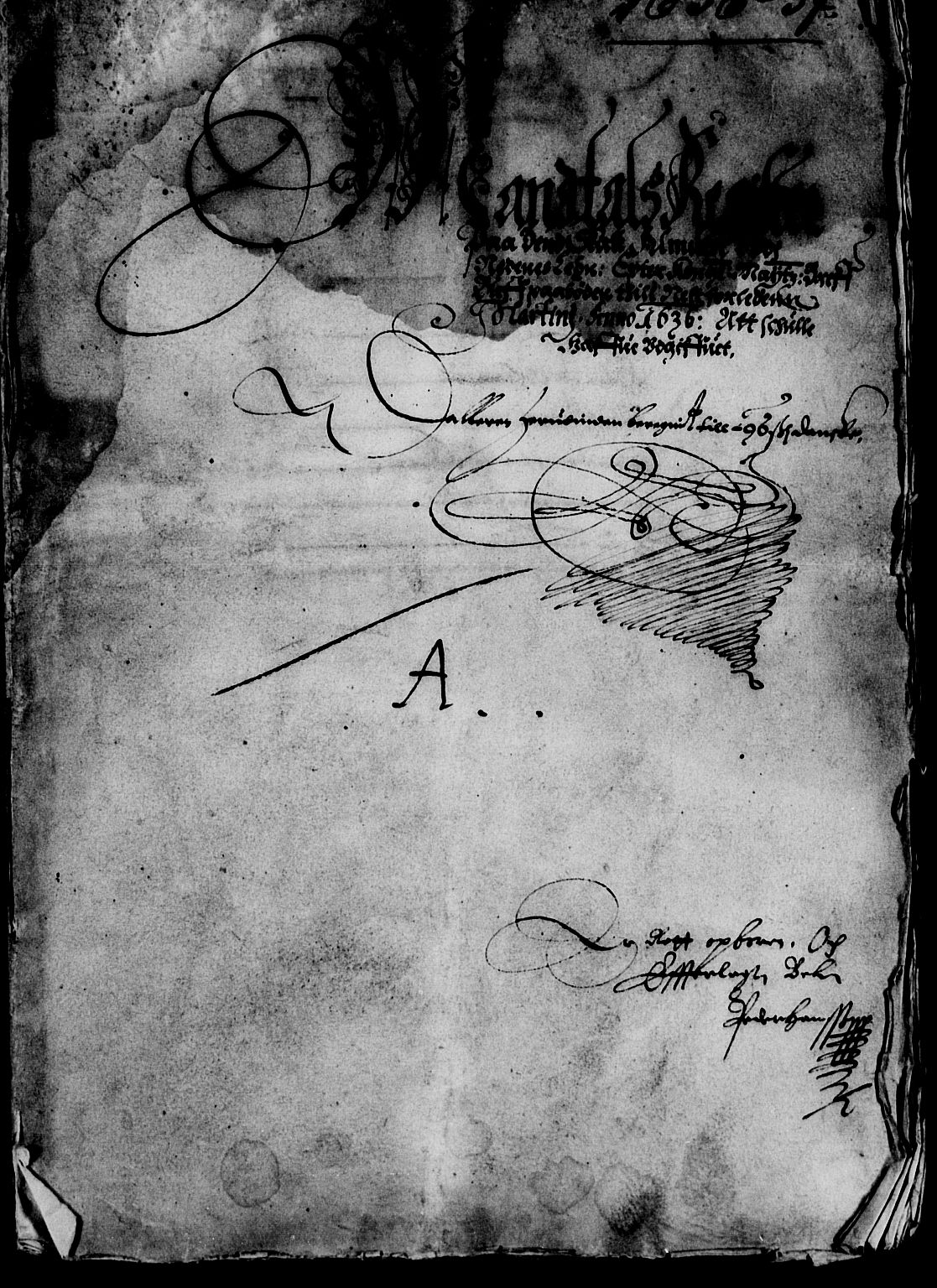 Rentekammeret inntil 1814, Reviderte regnskaper, Lensregnskaper, RA/EA-5023/R/Rb/Rbq/L0025: Nedenes len. Mandals len. Råbyggelag., 1636-1637