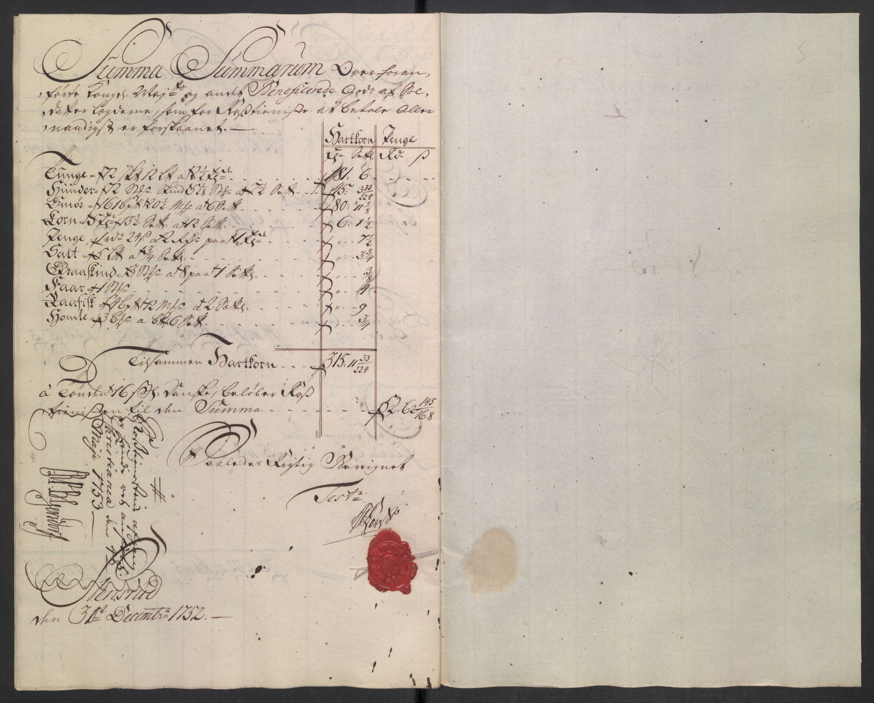 Rentekammeret inntil 1814, Reviderte regnskaper, Fogderegnskap, RA/EA-4092/R18/L1349: Fogderegnskap Hadeland, Toten og Valdres, 1752-1753, s. 195