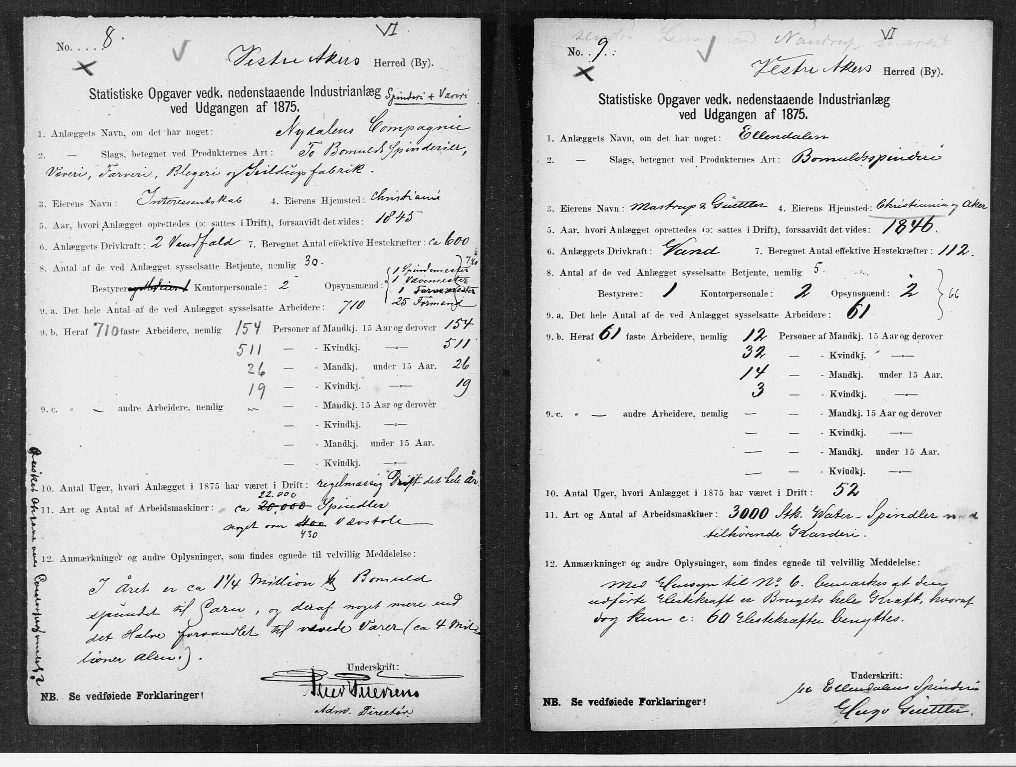 Statistisk sentralbyrå, Næringsøkonomiske emner, Generelt - Amtmennenes femårsberetninger, AV/RA-S-2233/F/Fa/L0042: --, 1875, s. 13