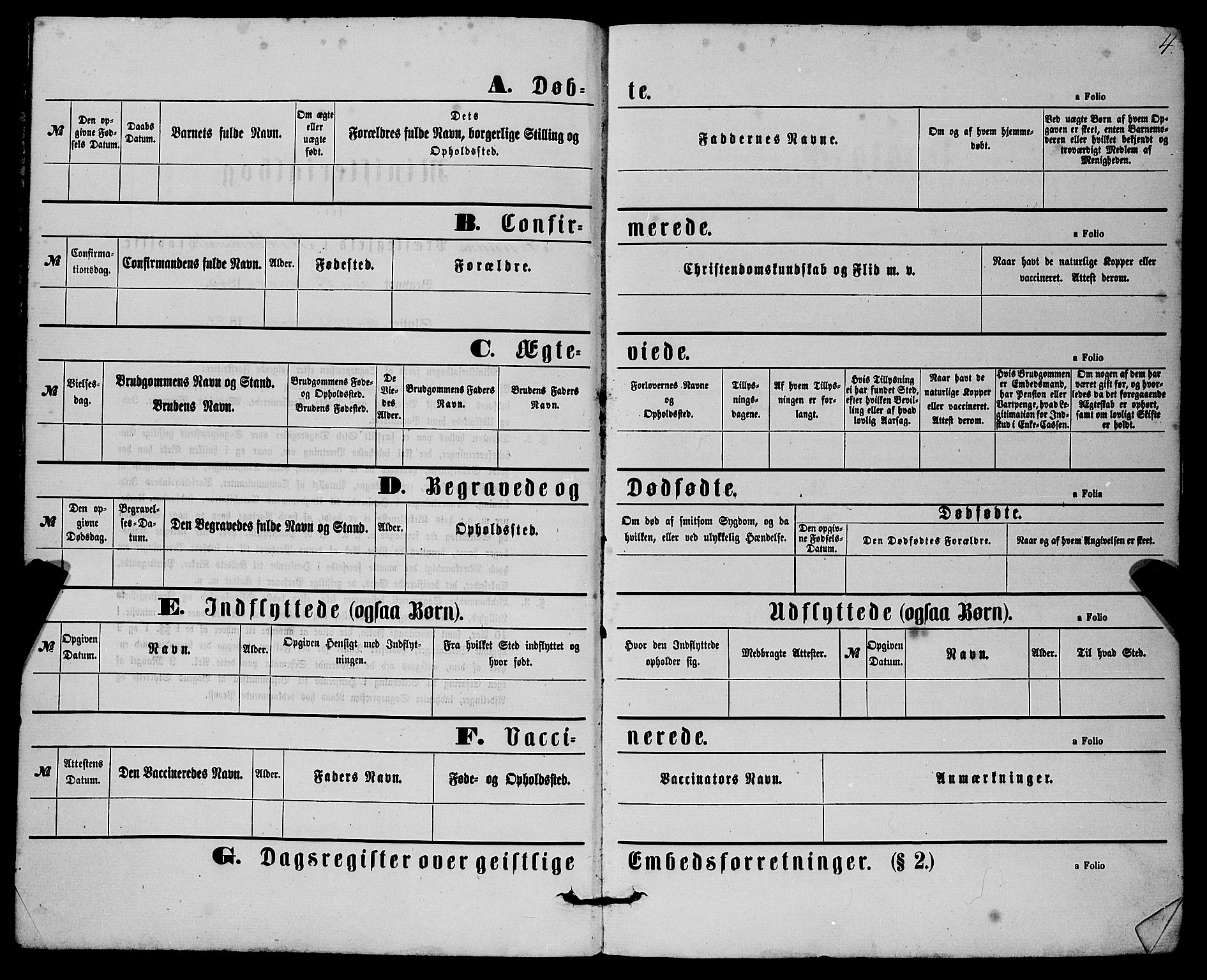 Finnås sokneprestembete, SAB/A-99925/H/Ha/Haa/Haaa/L0008: Ministerialbok nr. A 8, 1863-1872, s. 4