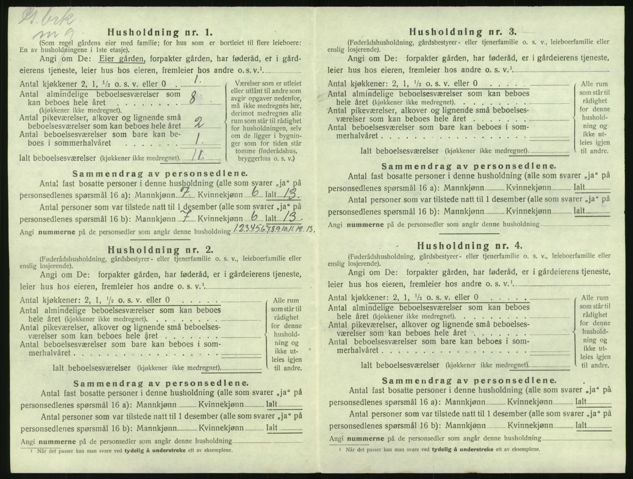 SAK, Folketelling 1920 for 0932 Mykland herred, 1920, s. 163