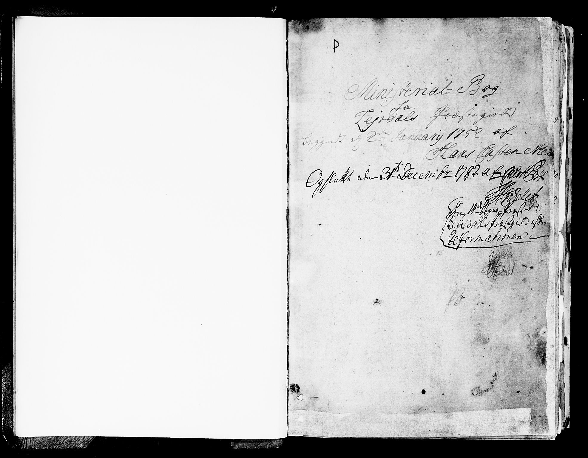 Lærdal sokneprestembete, SAB/A-81201: Ministerialbok nr. A 2, 1752-1782