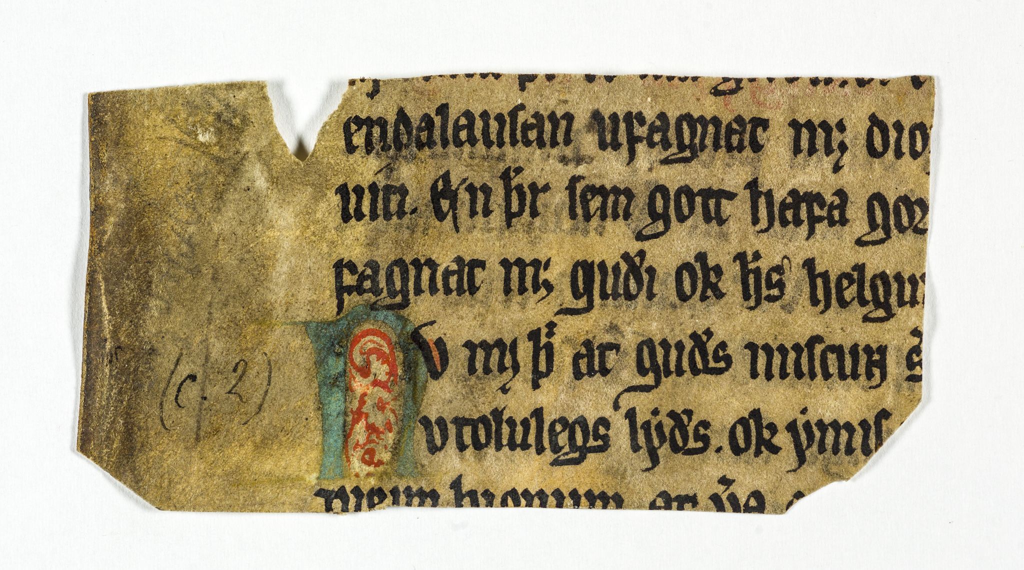 Riksarkivets diplomsamling, AV/RA-EA-5965/F26/L0004: Norrøne membranfragmenter bestand 31-50, 1100-1536, s. 106