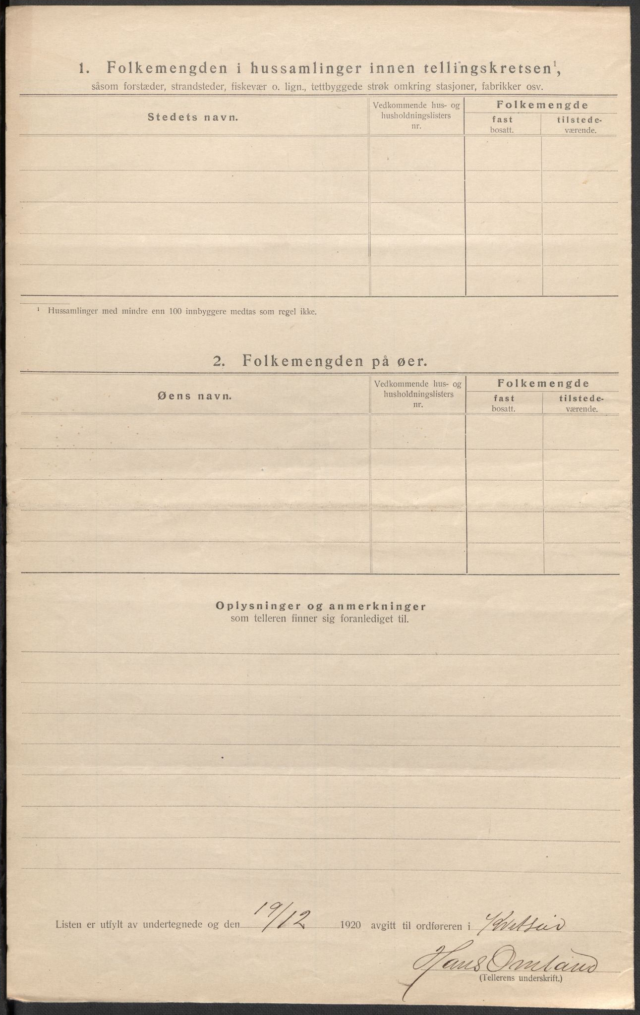 SAKO, Folketelling 1920 for 0829 Kviteseid herred, 1920, s. 33