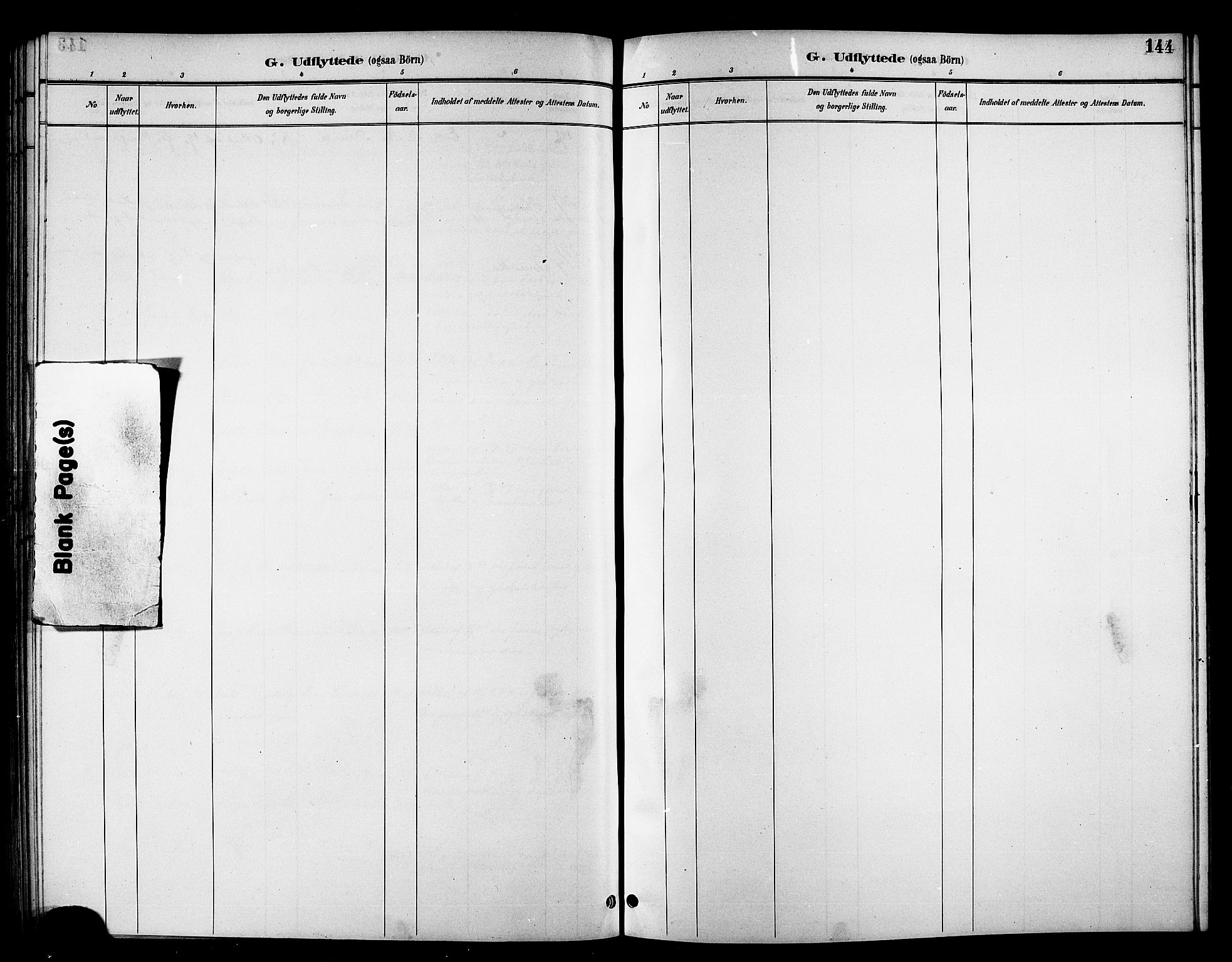 Tana sokneprestkontor, SATØ/S-1334/H/Hb/L0006klokker: Klokkerbok nr. 6, 1892-1909, s. 144