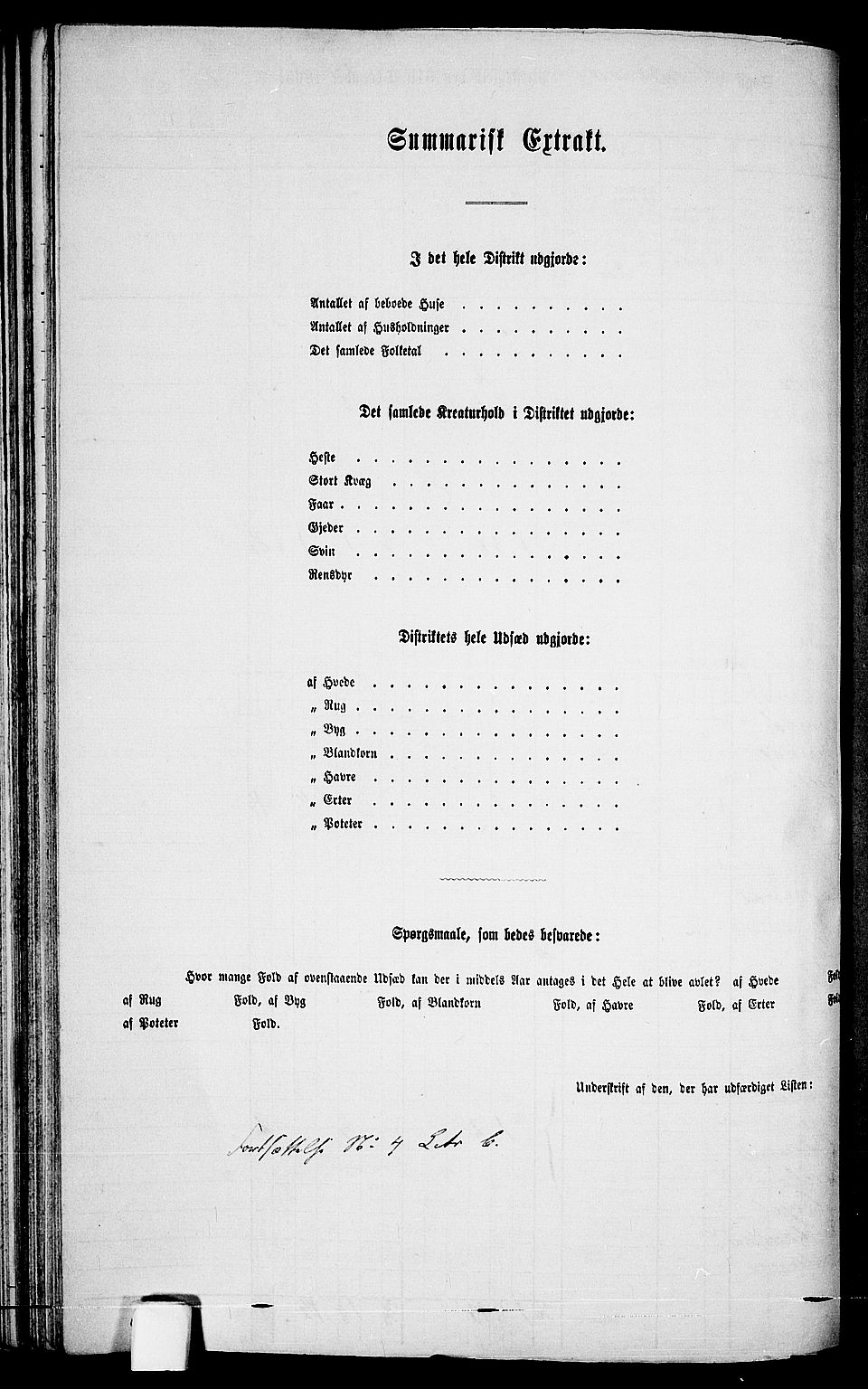 RA, Folketelling 1865 for 1012P Oddernes prestegjeld, 1865, s. 77