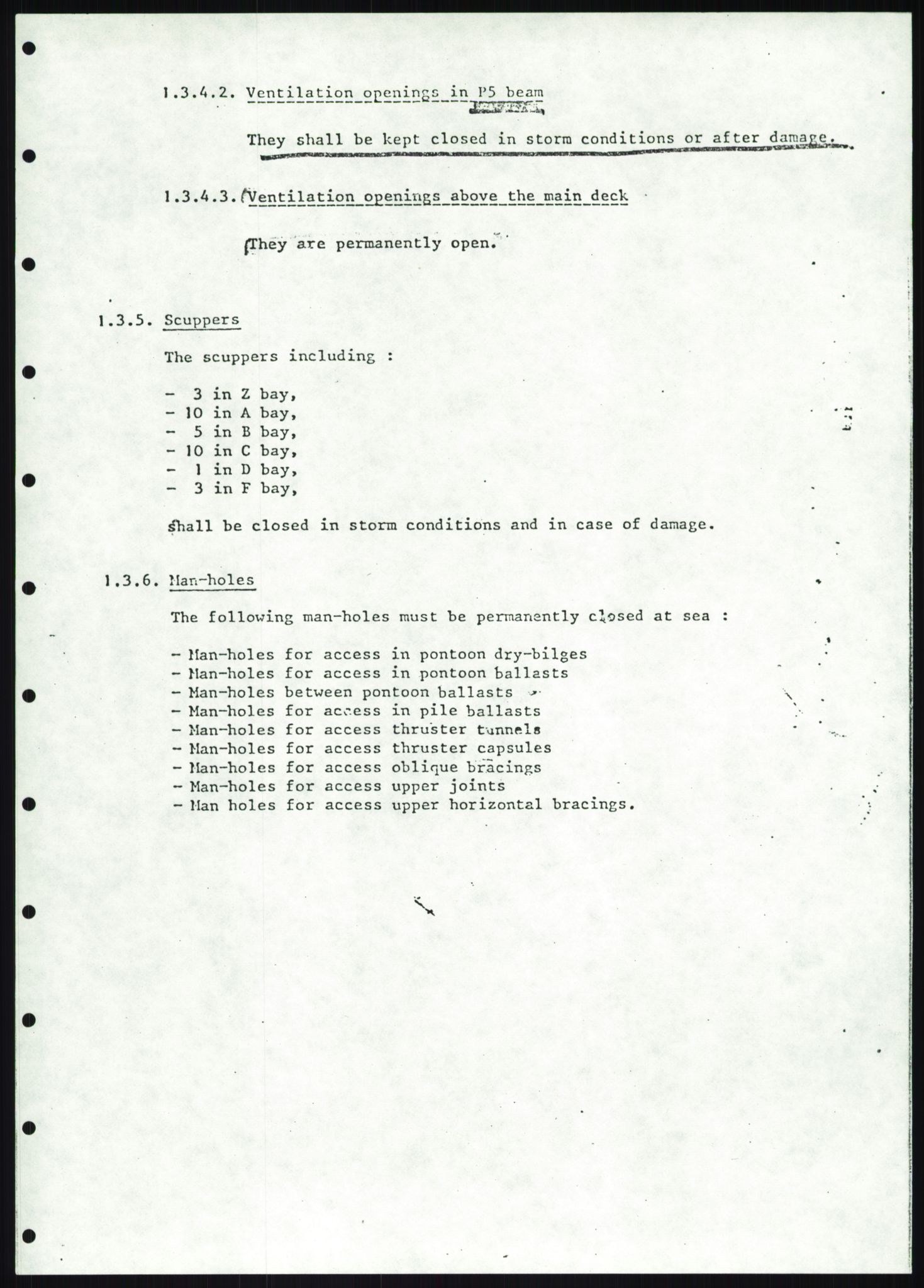 Justisdepartementet, Granskningskommisjonen ved Alexander Kielland-ulykken 27.3.1980, AV/RA-S-1165/D/L0019: S Værforhold (Doku.liste + S1-S5 av 5)/ T (T1-T2)/ U Stabilitet (Doku.liste + U1-U5 av 5), 1980-1981, s. 809