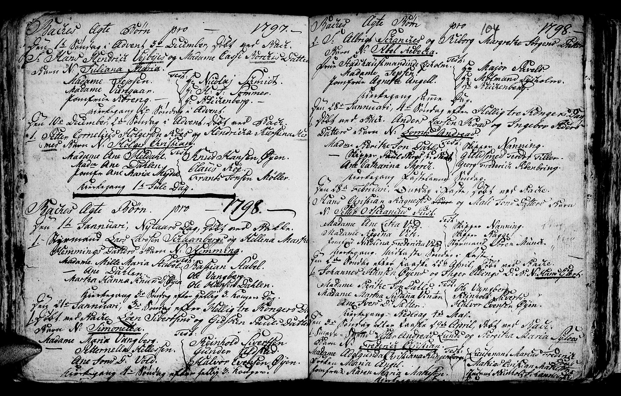 Ministerialprotokoller, klokkerbøker og fødselsregistre - Sør-Trøndelag, AV/SAT-A-1456/604/L0218: Klokkerbok nr. 604C01, 1754-1819, s. 104