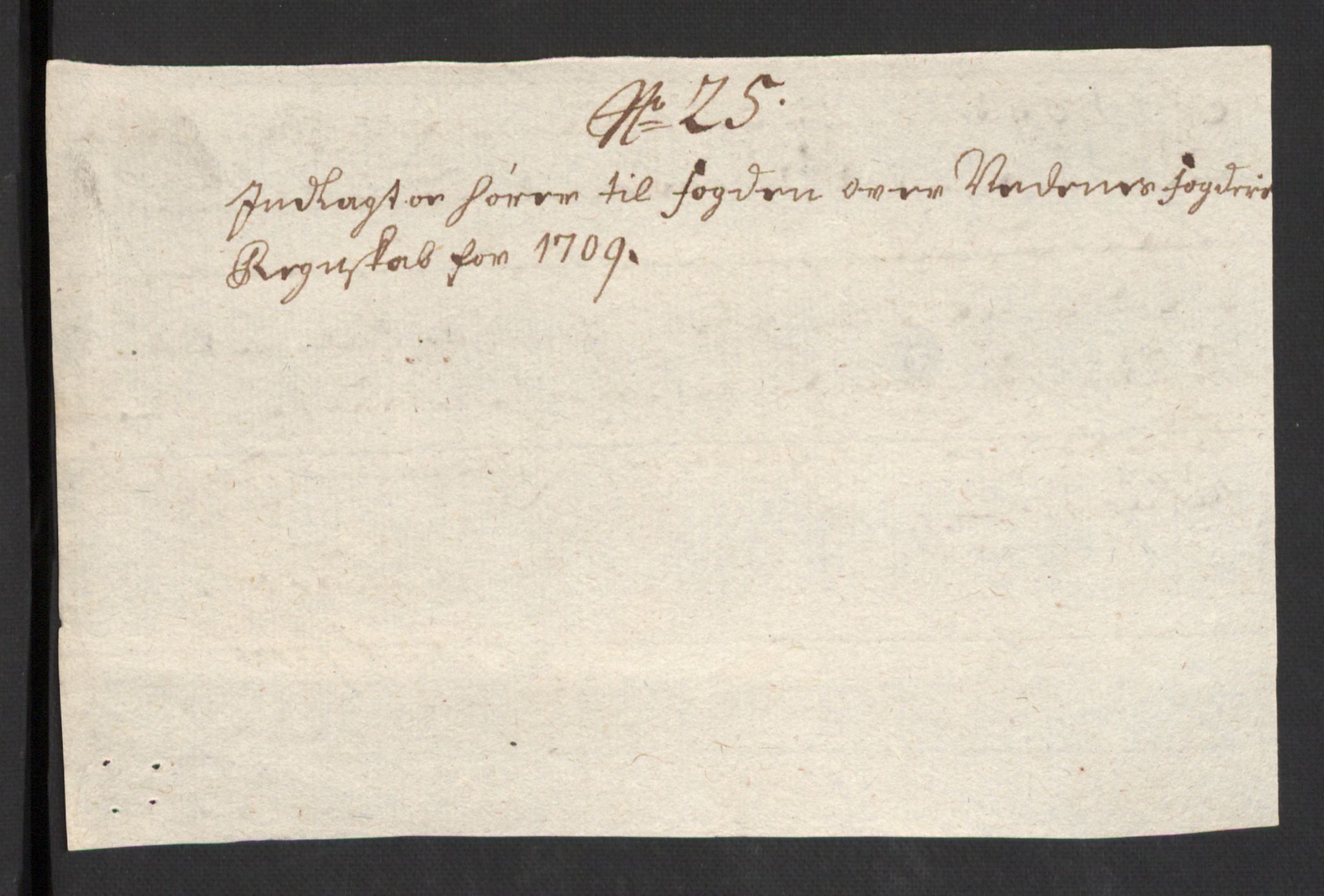 Rentekammeret inntil 1814, Reviderte regnskaper, Fogderegnskap, AV/RA-EA-4092/R39/L2318: Fogderegnskap Nedenes, 1706-1709, s. 509